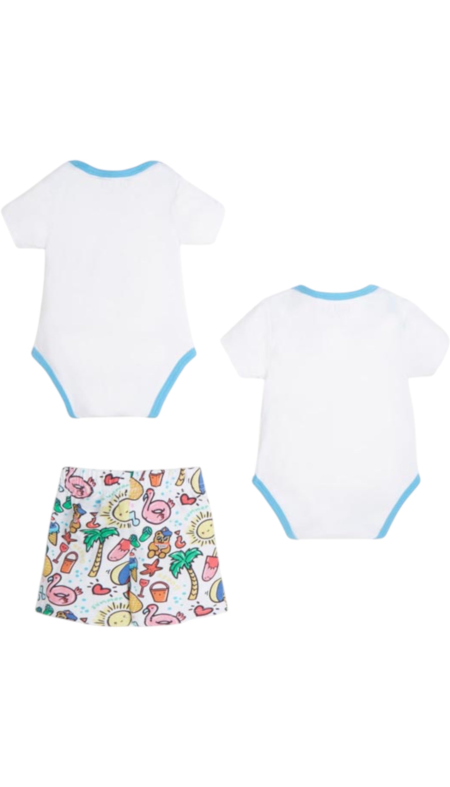 White Guess baby bodysuit