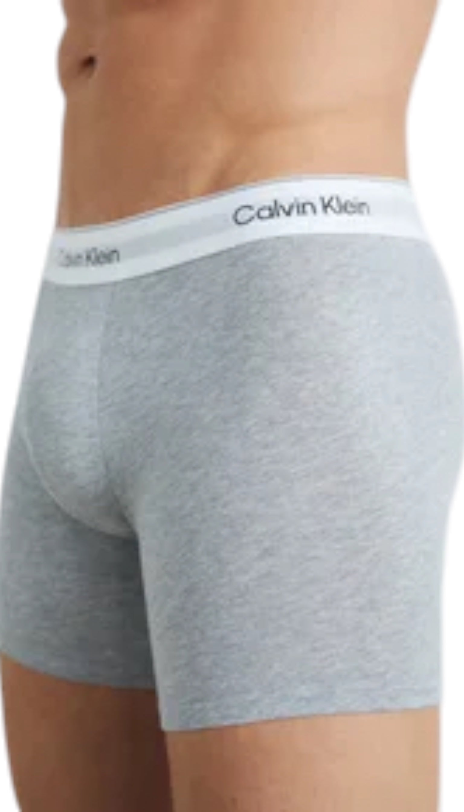 Pachet de 3 boxeri multicolori Icon Stretch - Shorty Calvin Klein