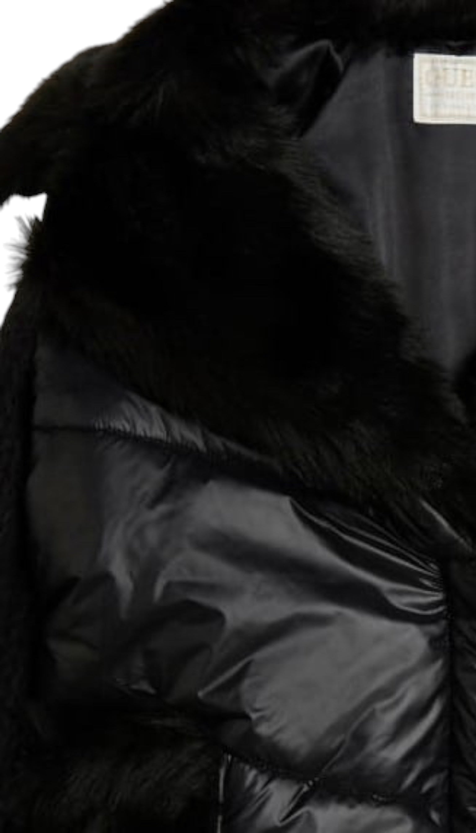 Jachetă pentru fete Guess neagră