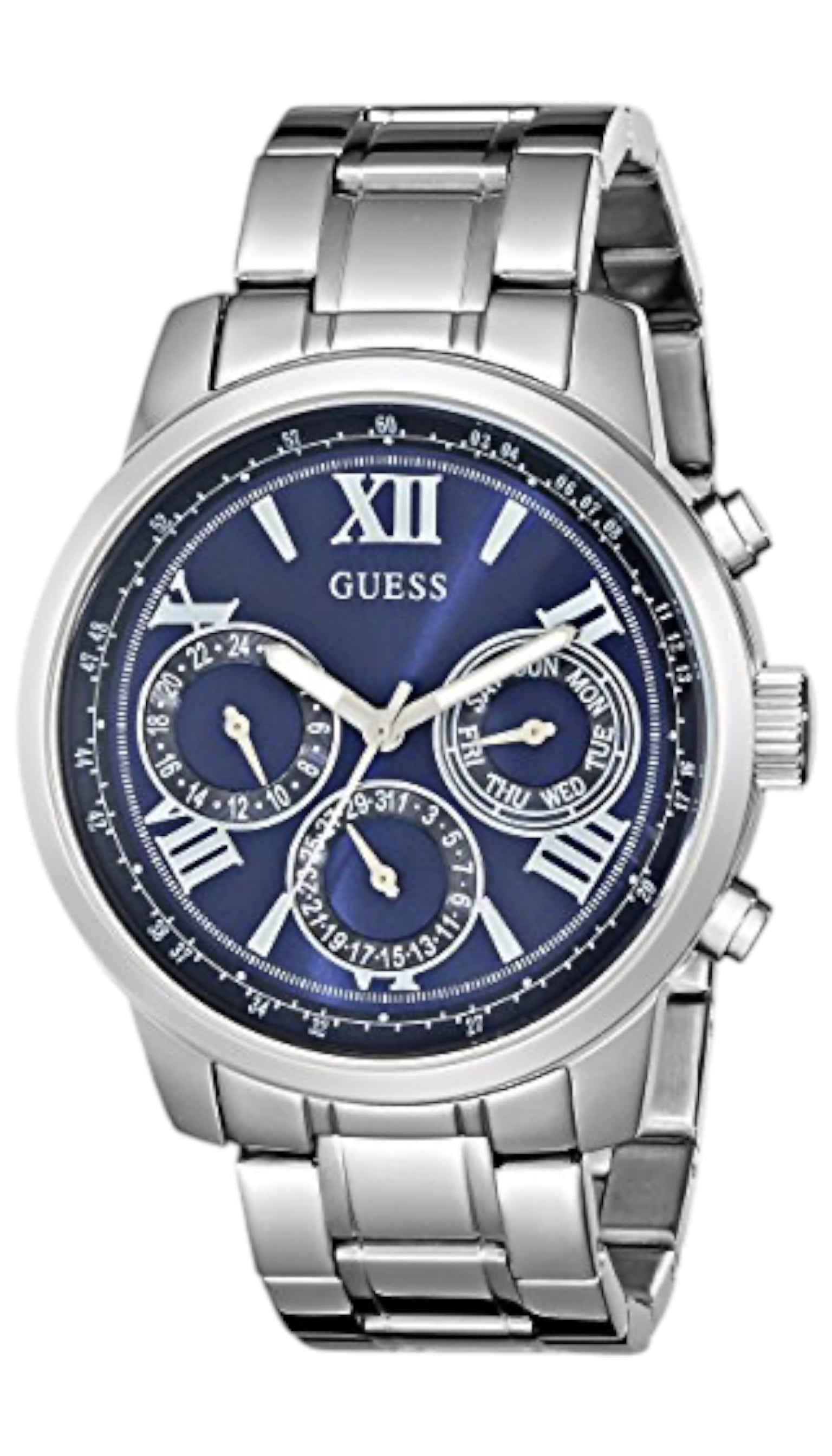 Ceas de damă Guess U0330L9 Argintiu