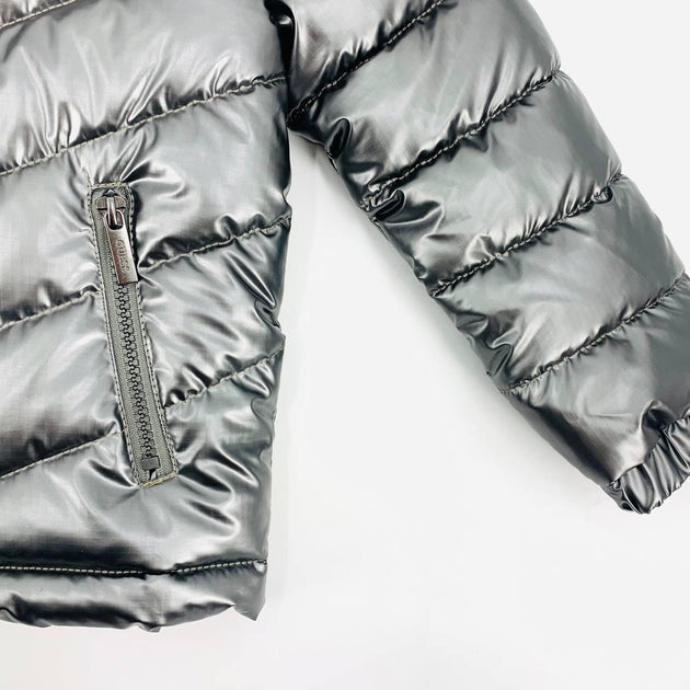 Silver Guess boy's puffer jacket