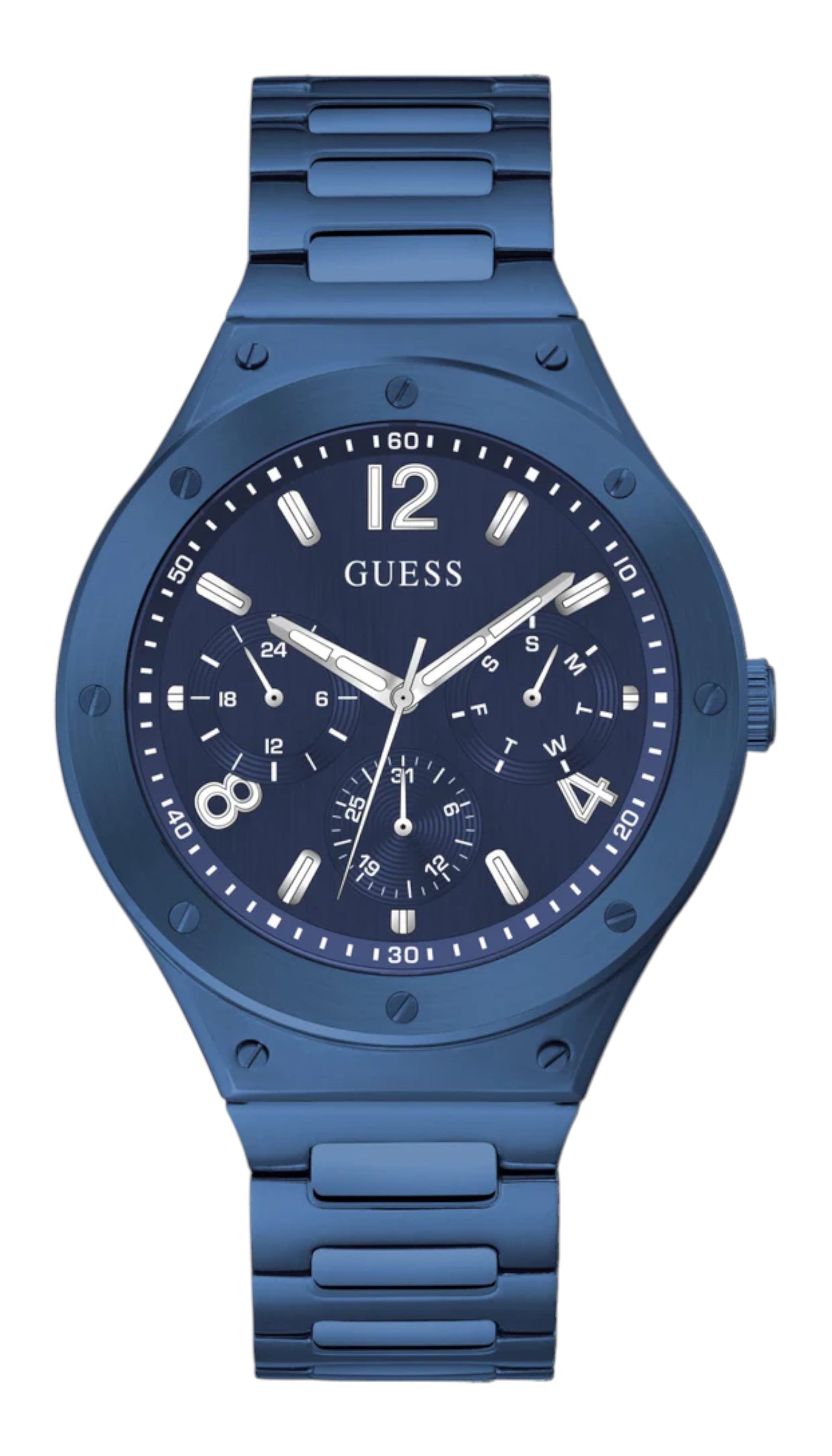 Ceas de bărbați Guess GW0454G4 Bleumarin