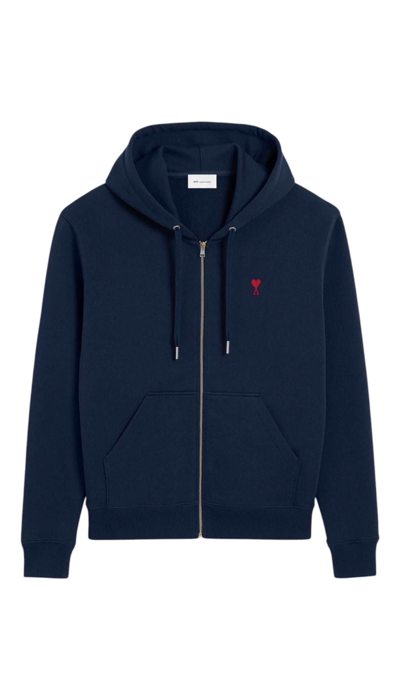Hoodie Zippé Ami de coeur Bleu