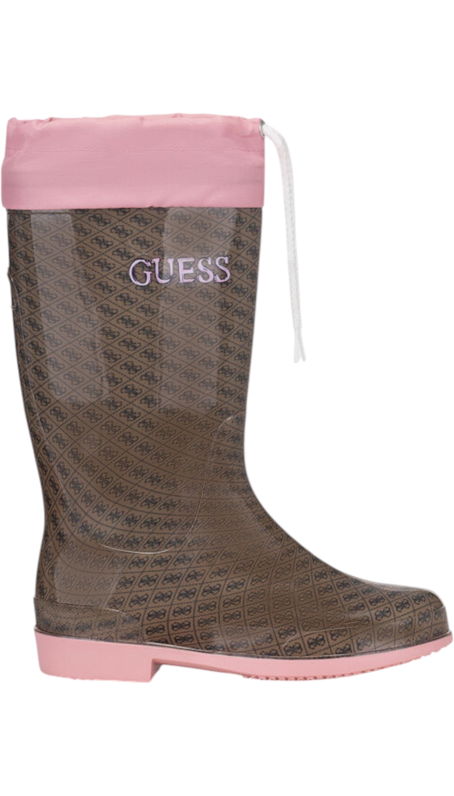 Botte de pluie fille Guess Kaki/Rose