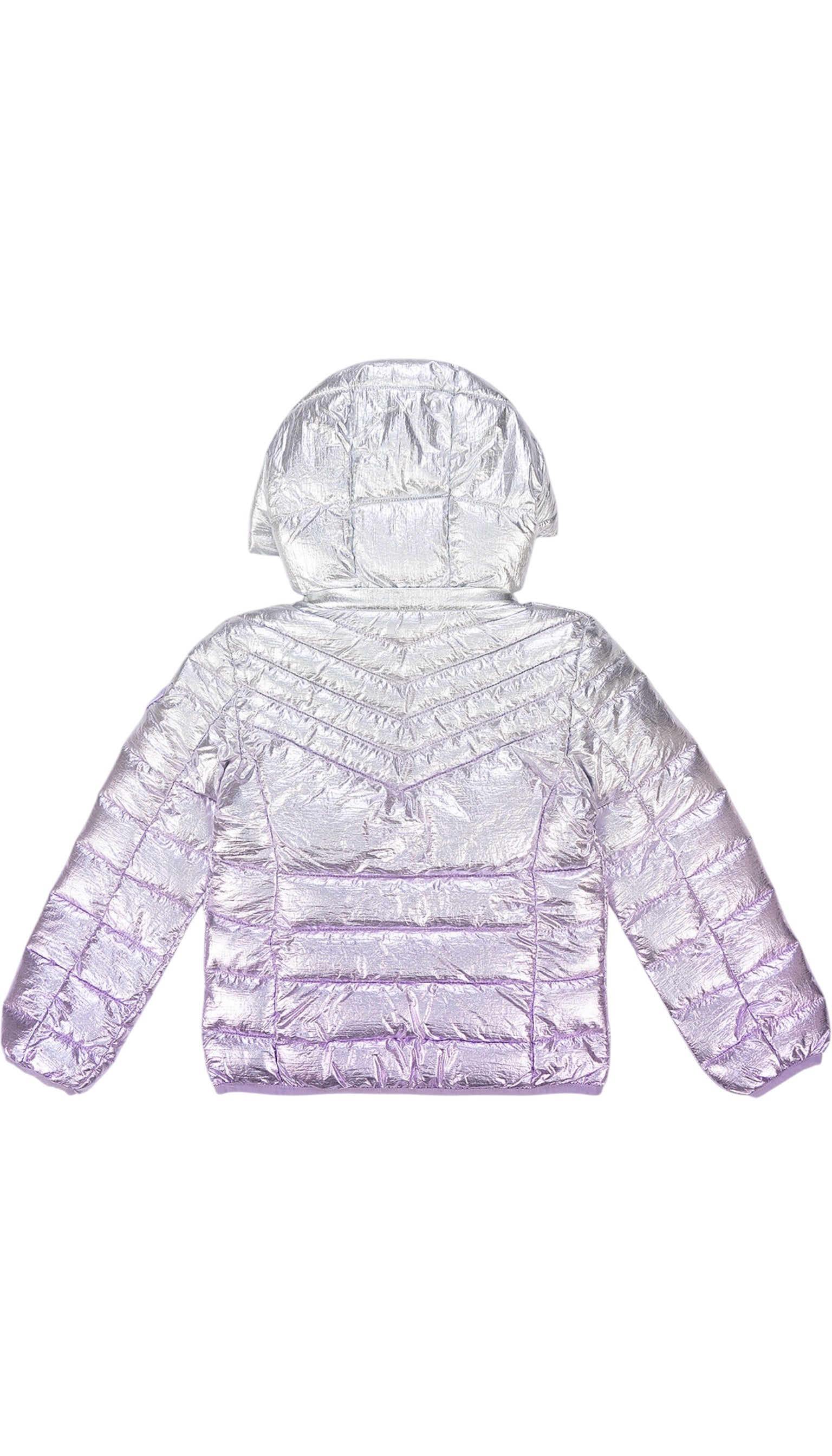 Doudoune fille Guess argenté/violet