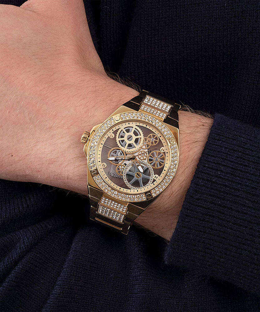 Ceas bărbătesc Guess GW0323G2 Auriu