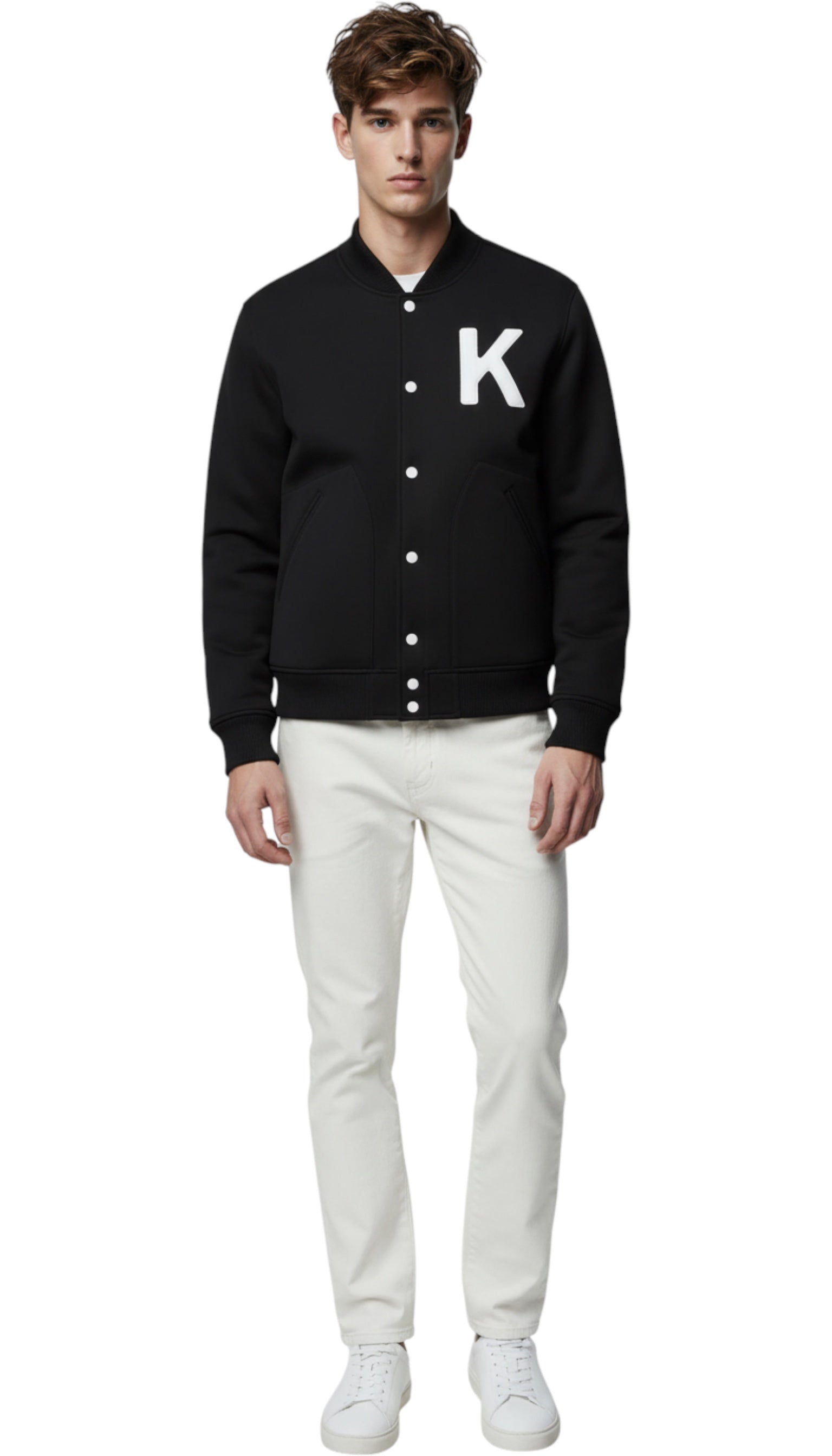 Veste homme Tiger jersey Varsity Noir Kenzo