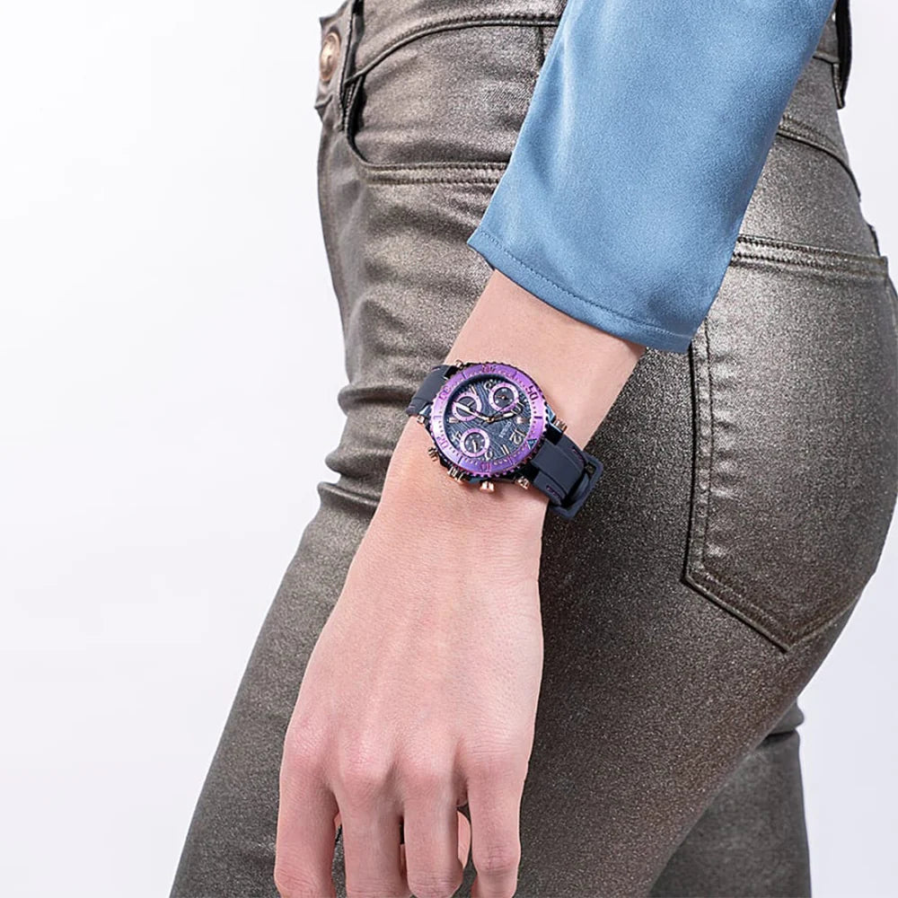 Montre Femme Guess GW0466L2 Noir / Violet