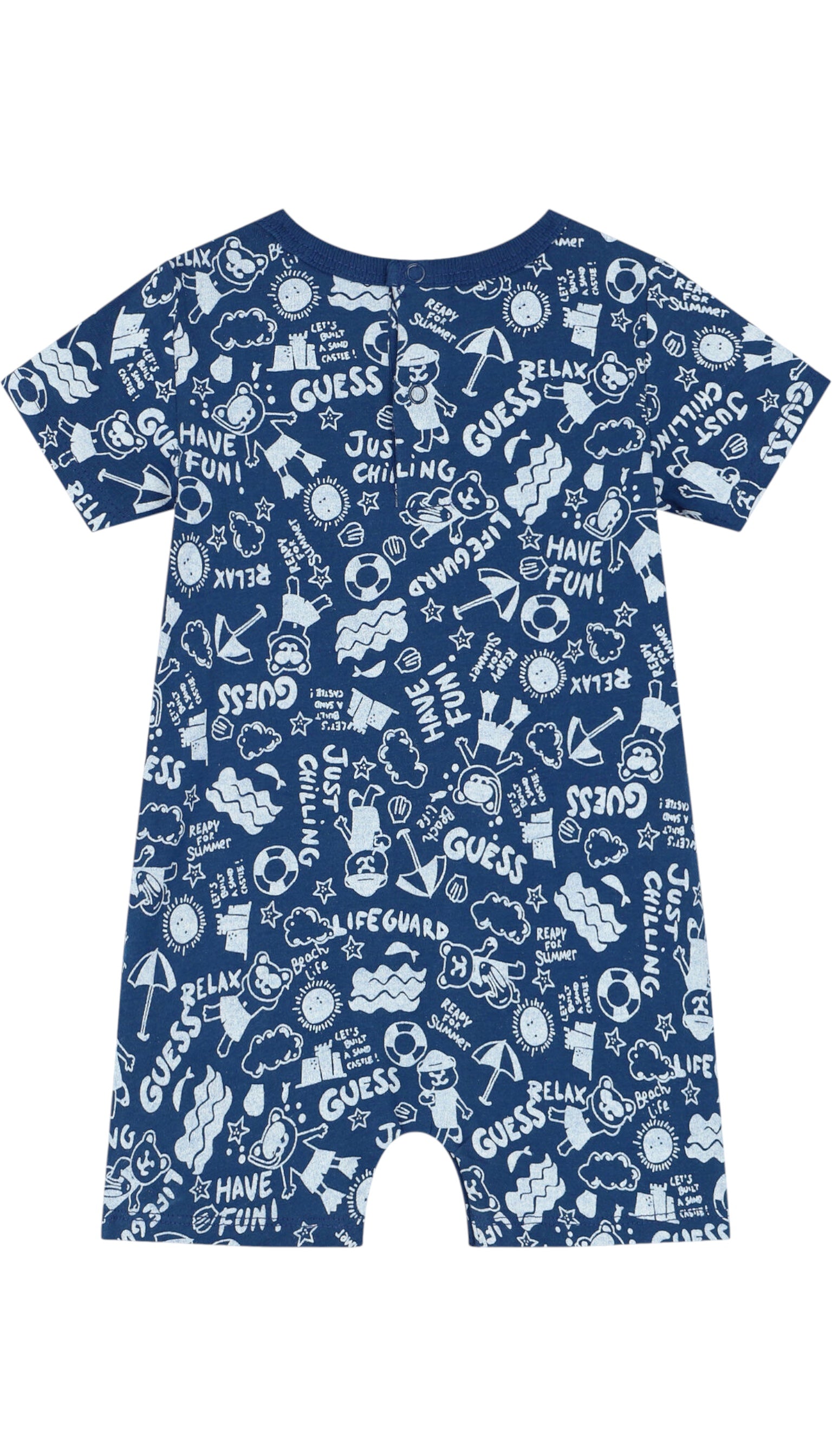 Guess baby romper, blue