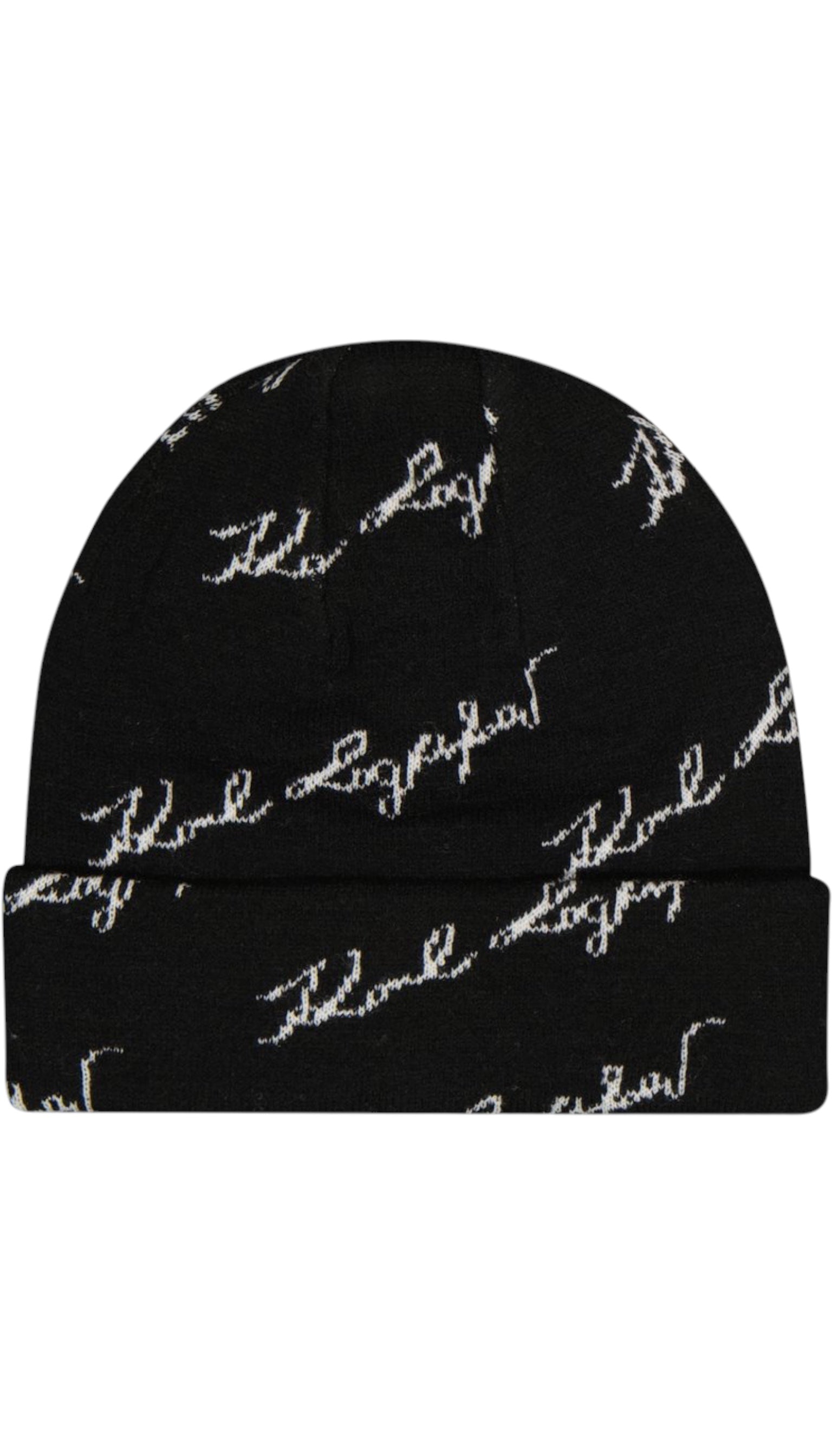 Karl Lagerfeld men's black hat