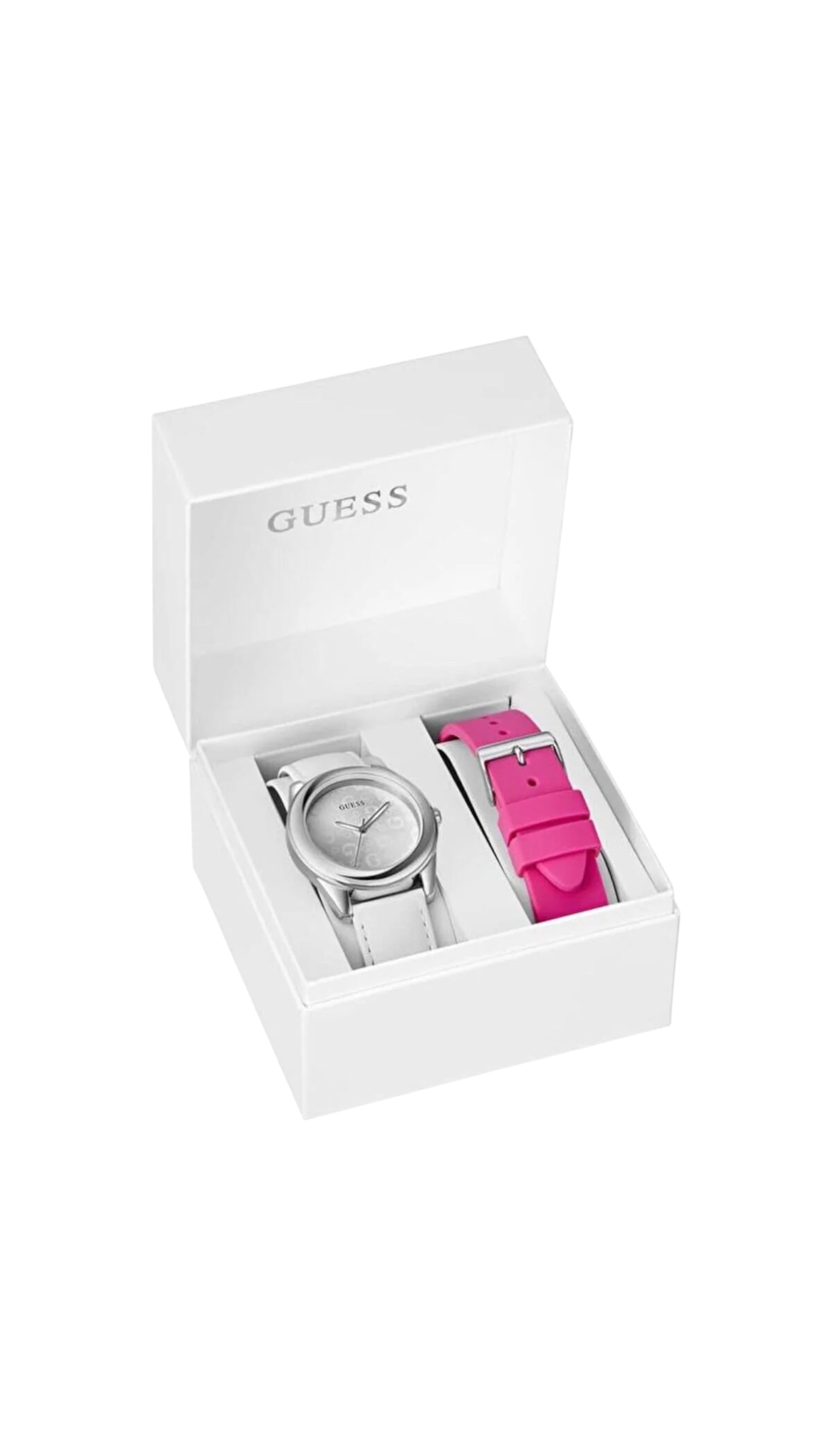 Montre Femme Guess U1398L1 Blanc/Rose