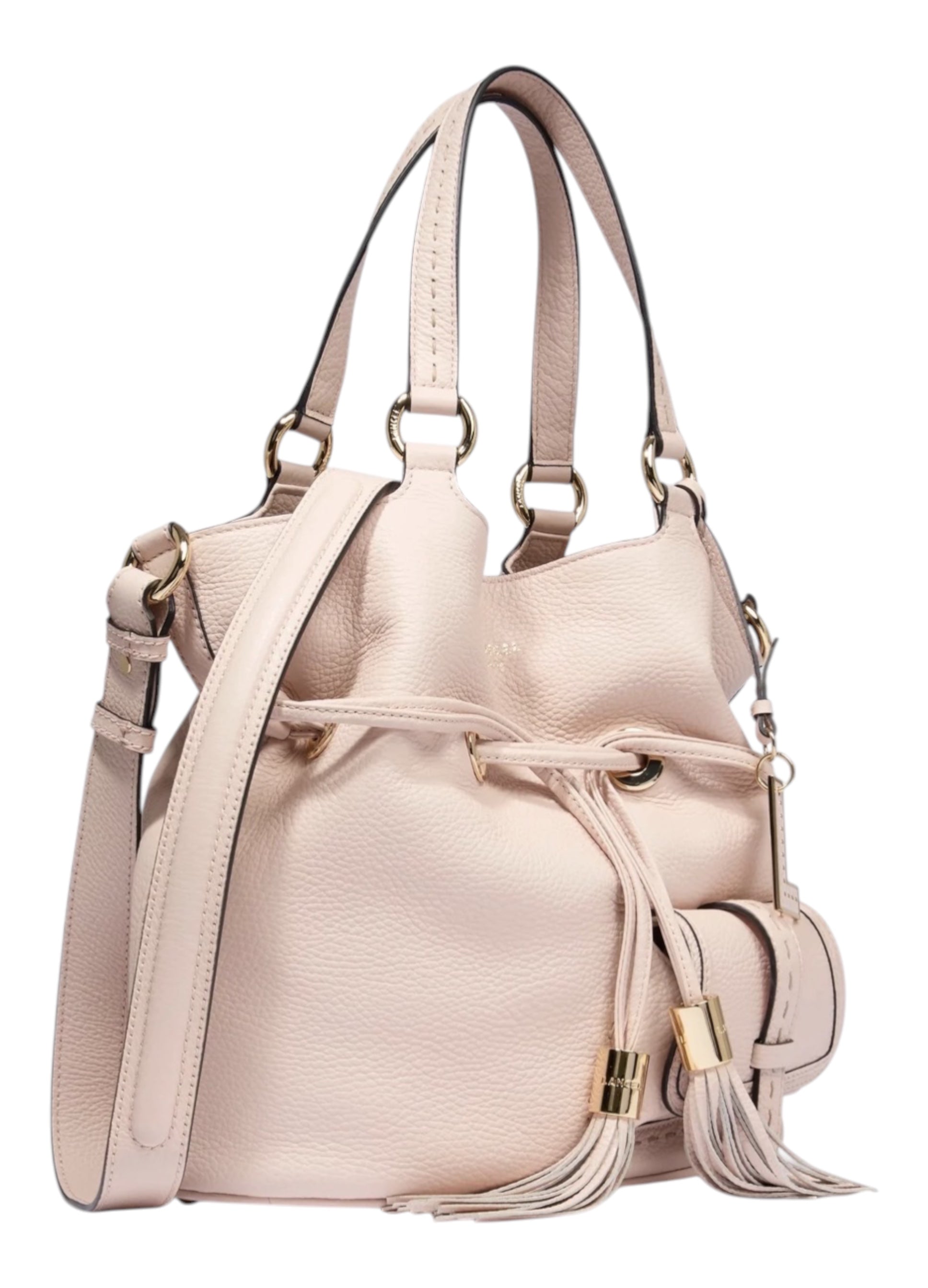 Premier Flirt leather handbag rose quartz Lancel