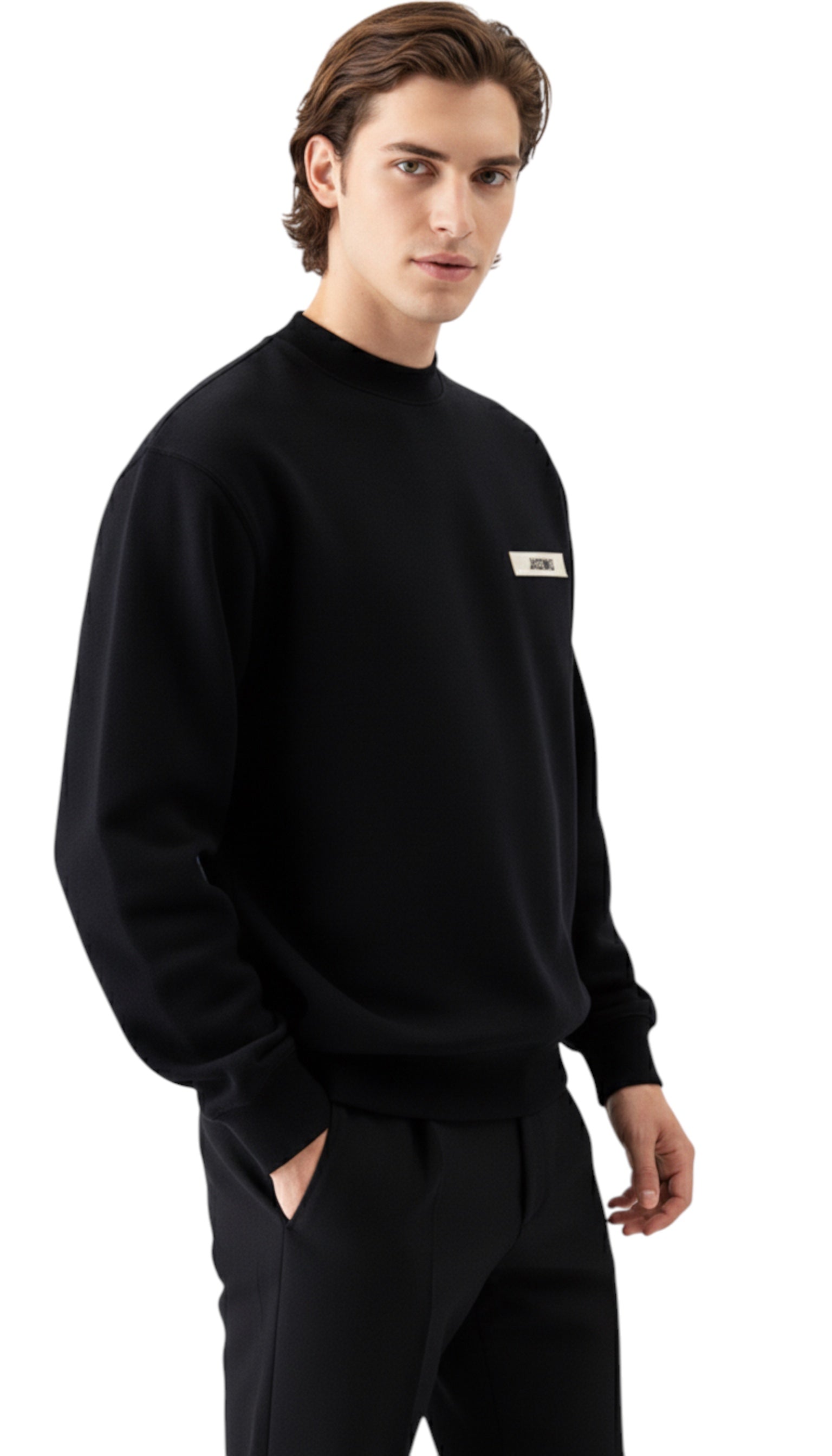 Sweatshirt unisexe Jacquemus Gros Grain noir