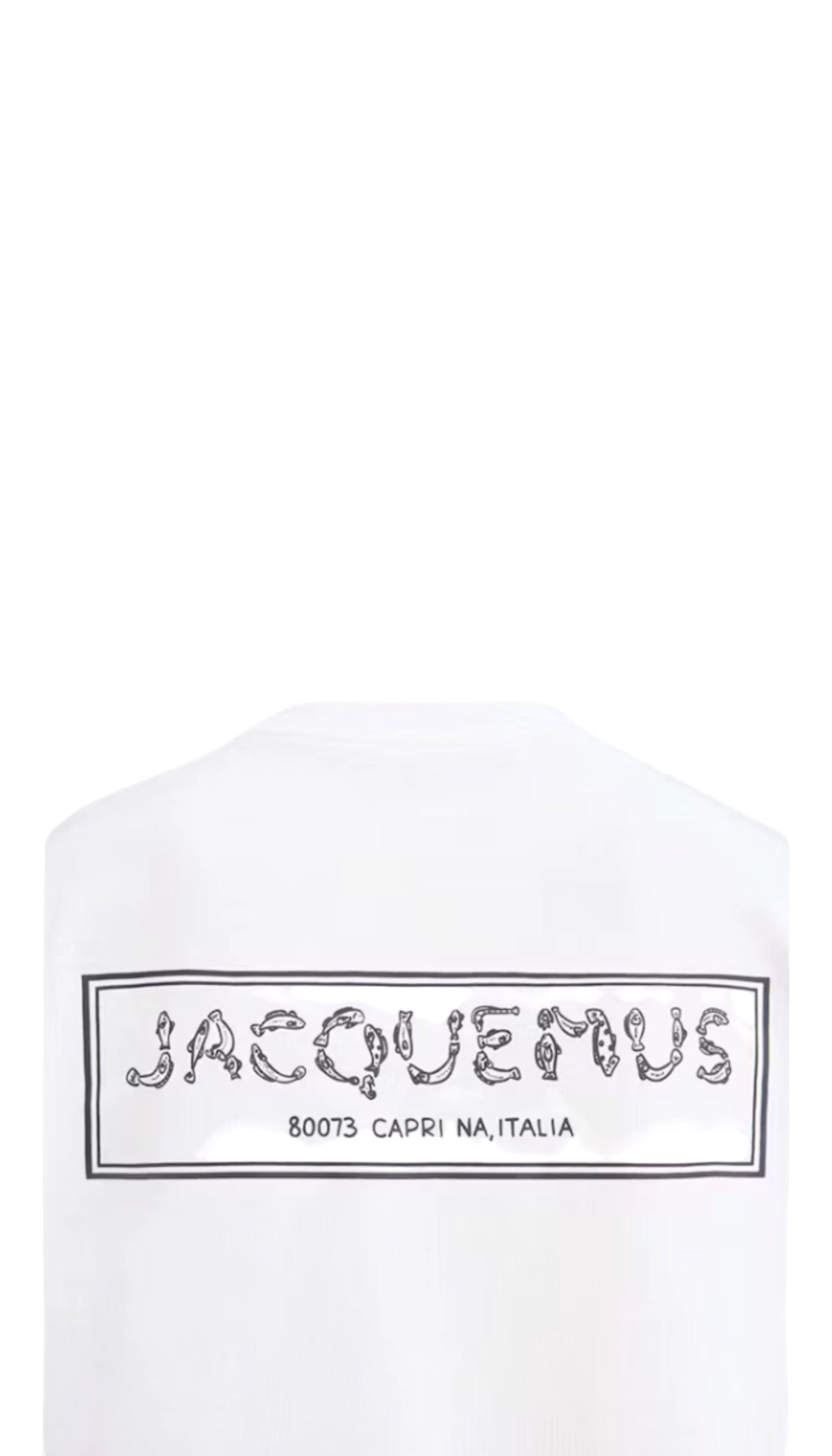 T-shirt homme Meru Blanc Jacquemus