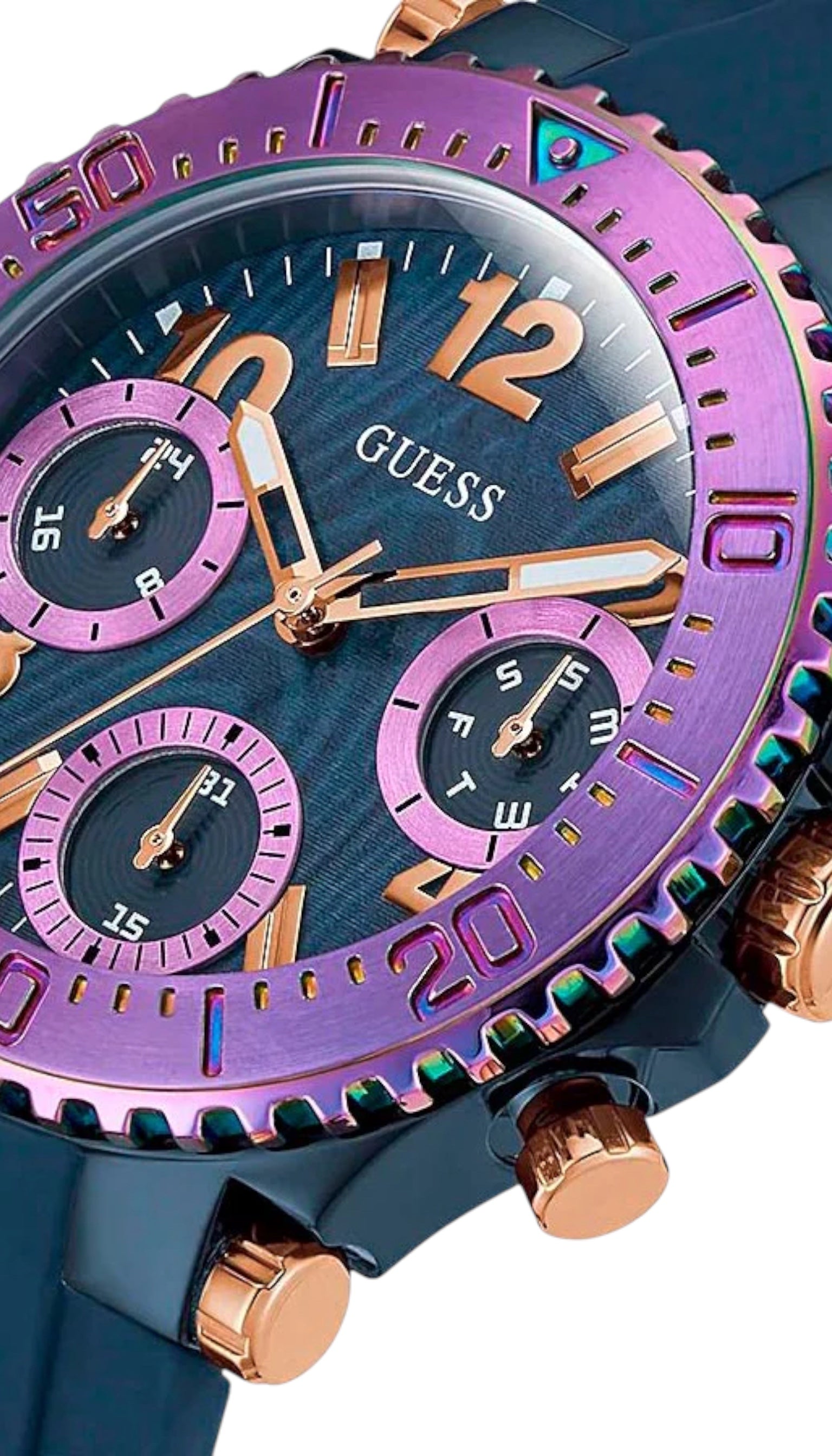 Montre Femme Guess GW0466L2 Noir / Violet