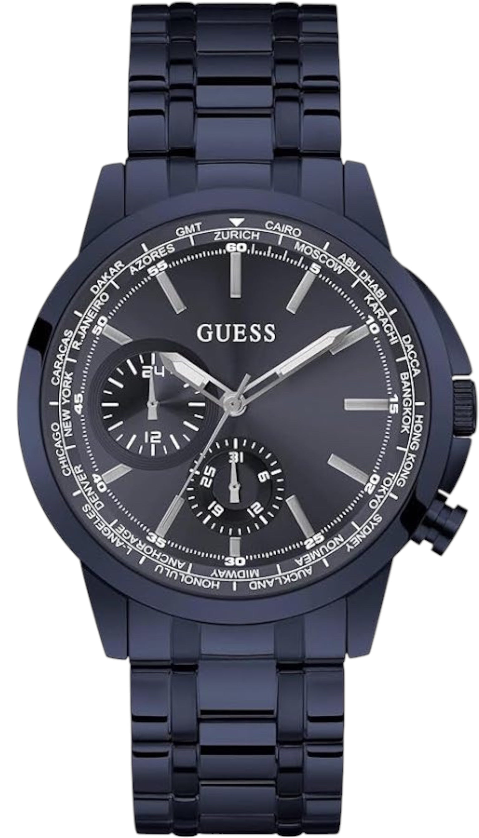 Ceas Guess GW0490G4 albastru pentru bărbați
