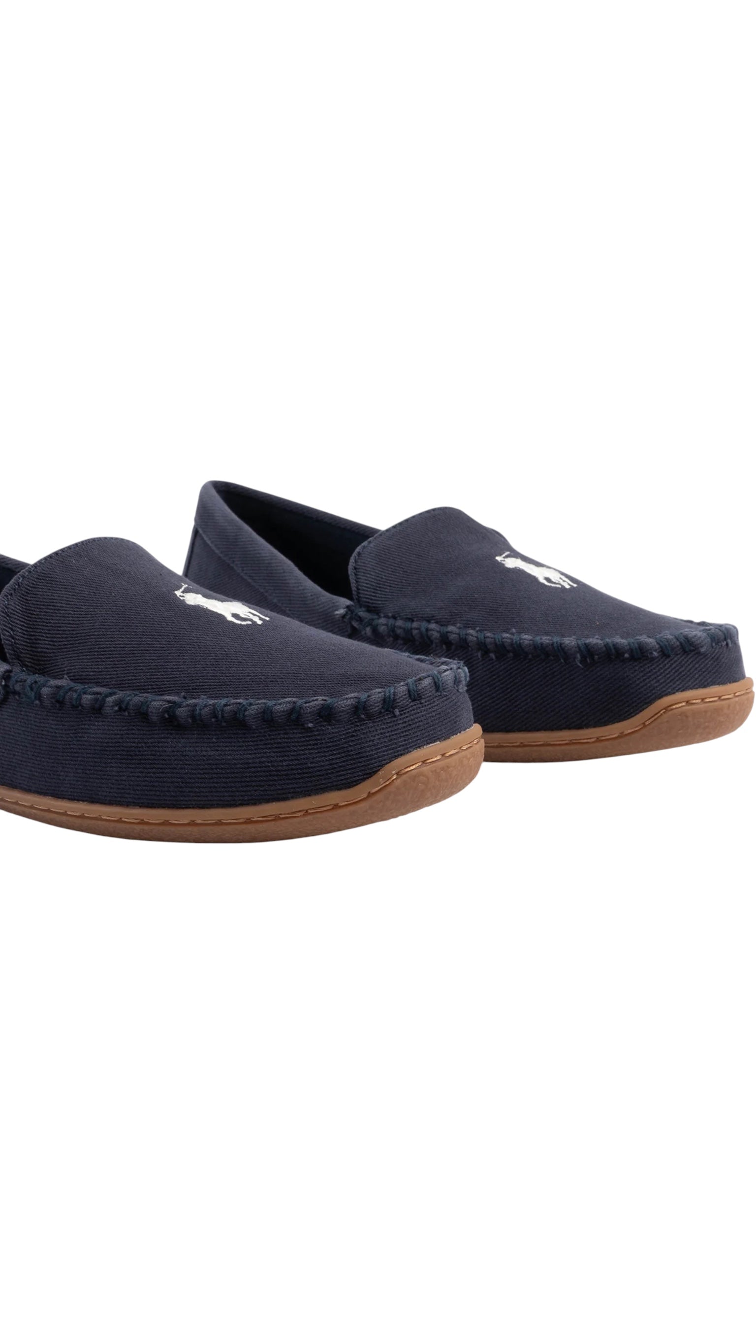 Mocasin pentru bărbați Brenan ds bleumarin/alb Ralph Lauren