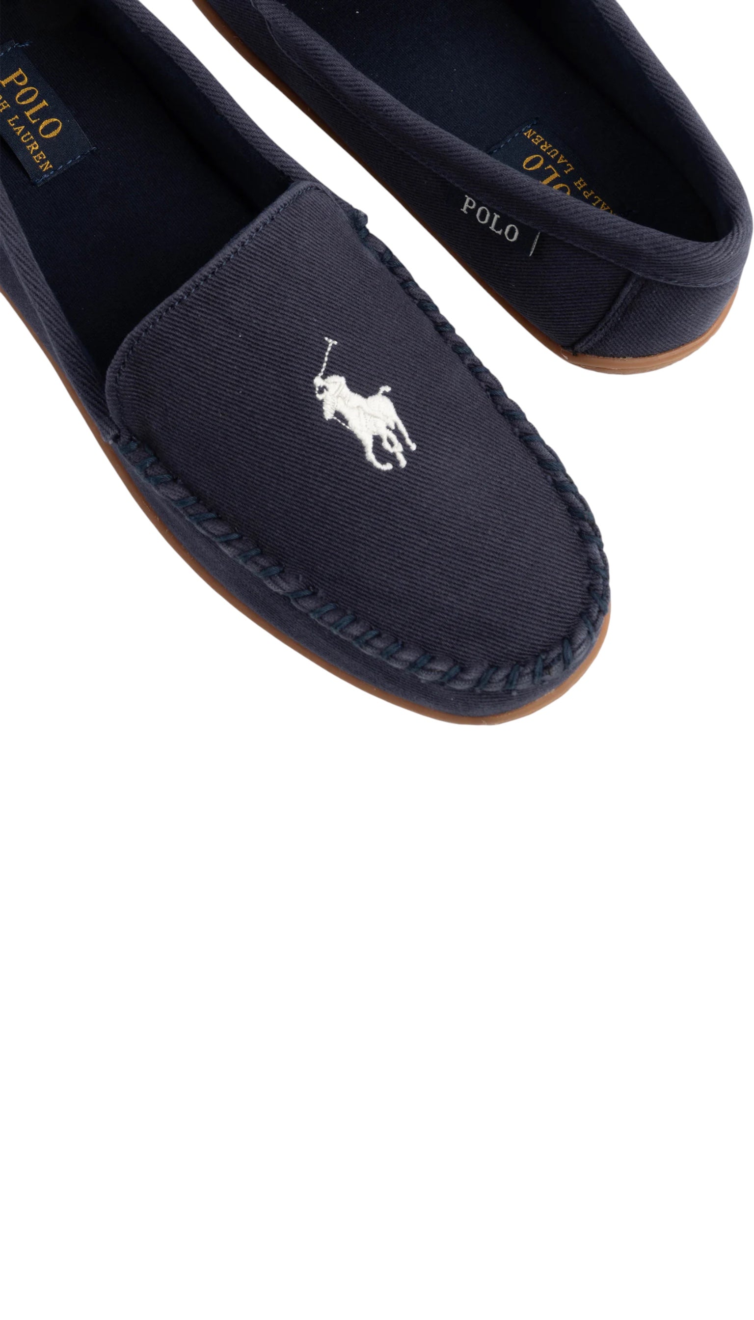 Mocasin pentru bărbați Brenan ds bleumarin/alb Ralph Lauren
