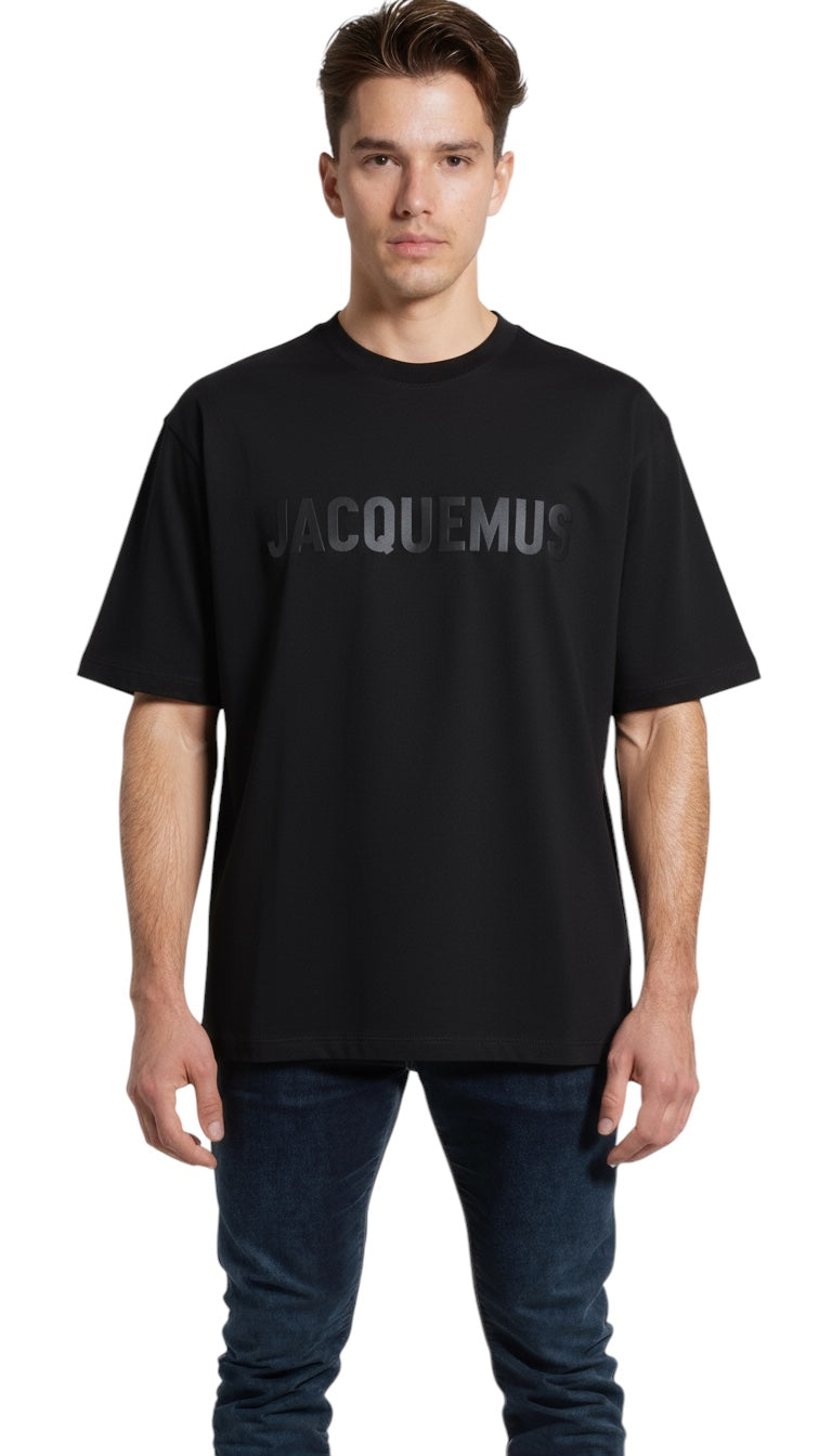 T-shirt homme Typo black Jacquemus