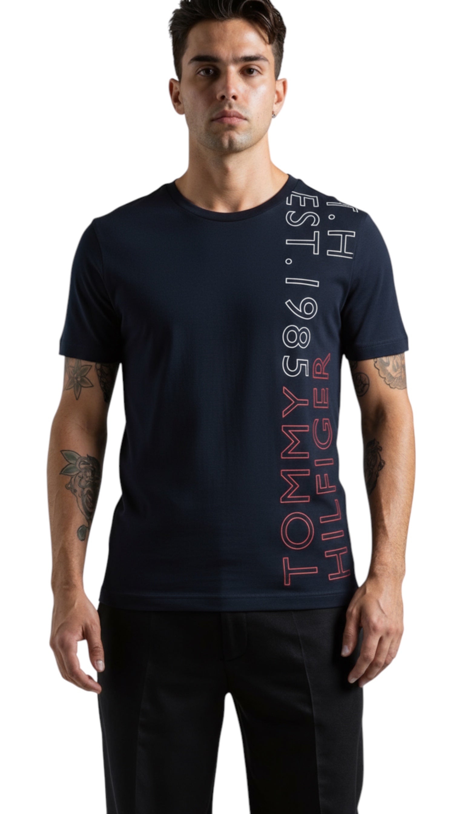 T-Shirt homme Tommy Hilfiger marine