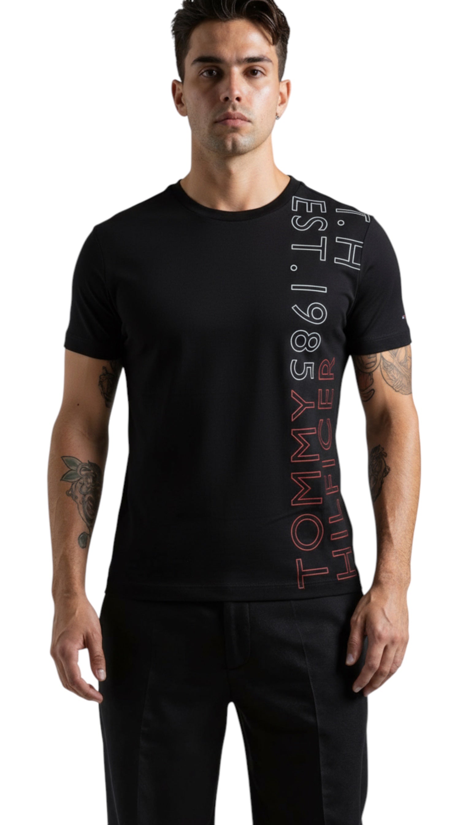 T-shirt homme Tommy Hilfiger noir