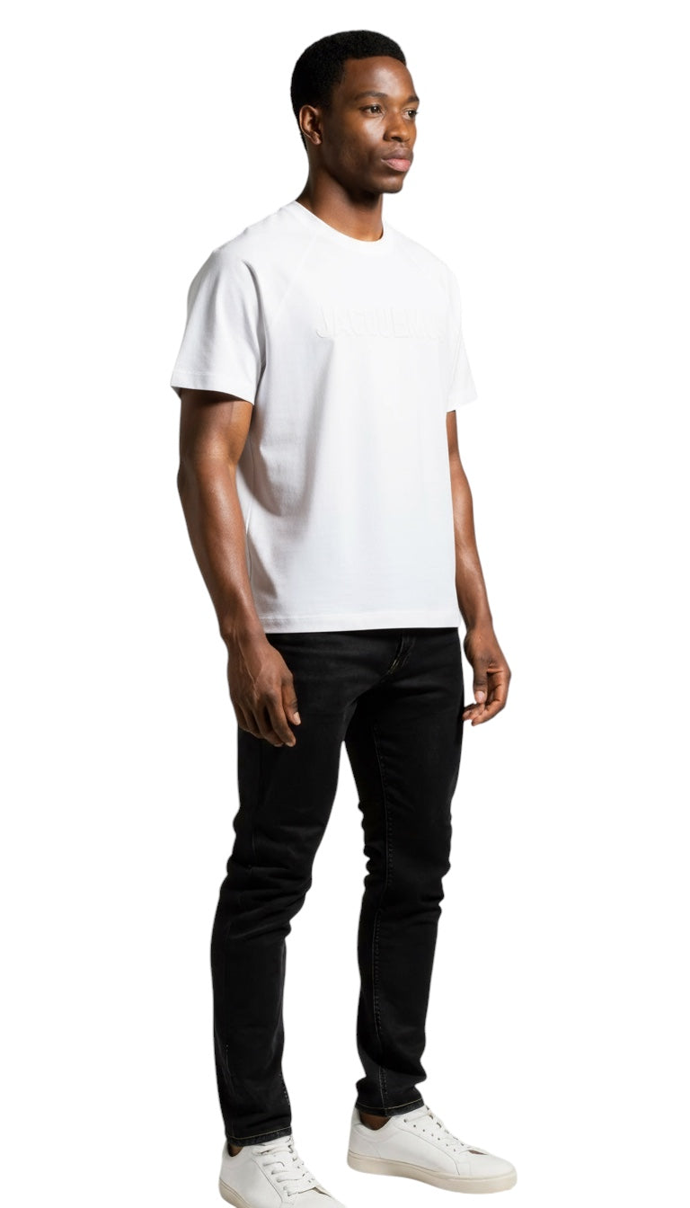 T-shirt homme Typo white Jacquemus