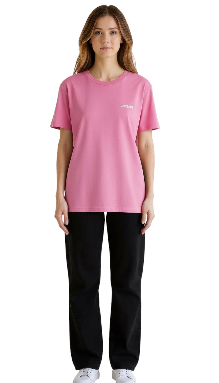T-shirt unisexe pink Jacquemus