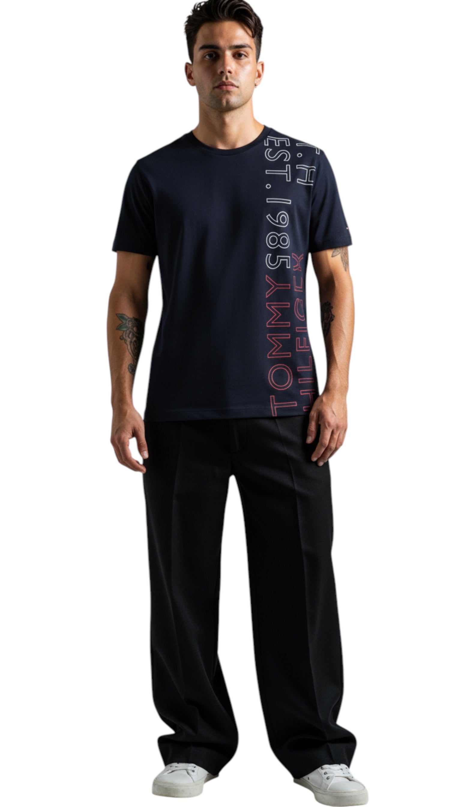 T-Shirt homme Tommy Hilfiger marine