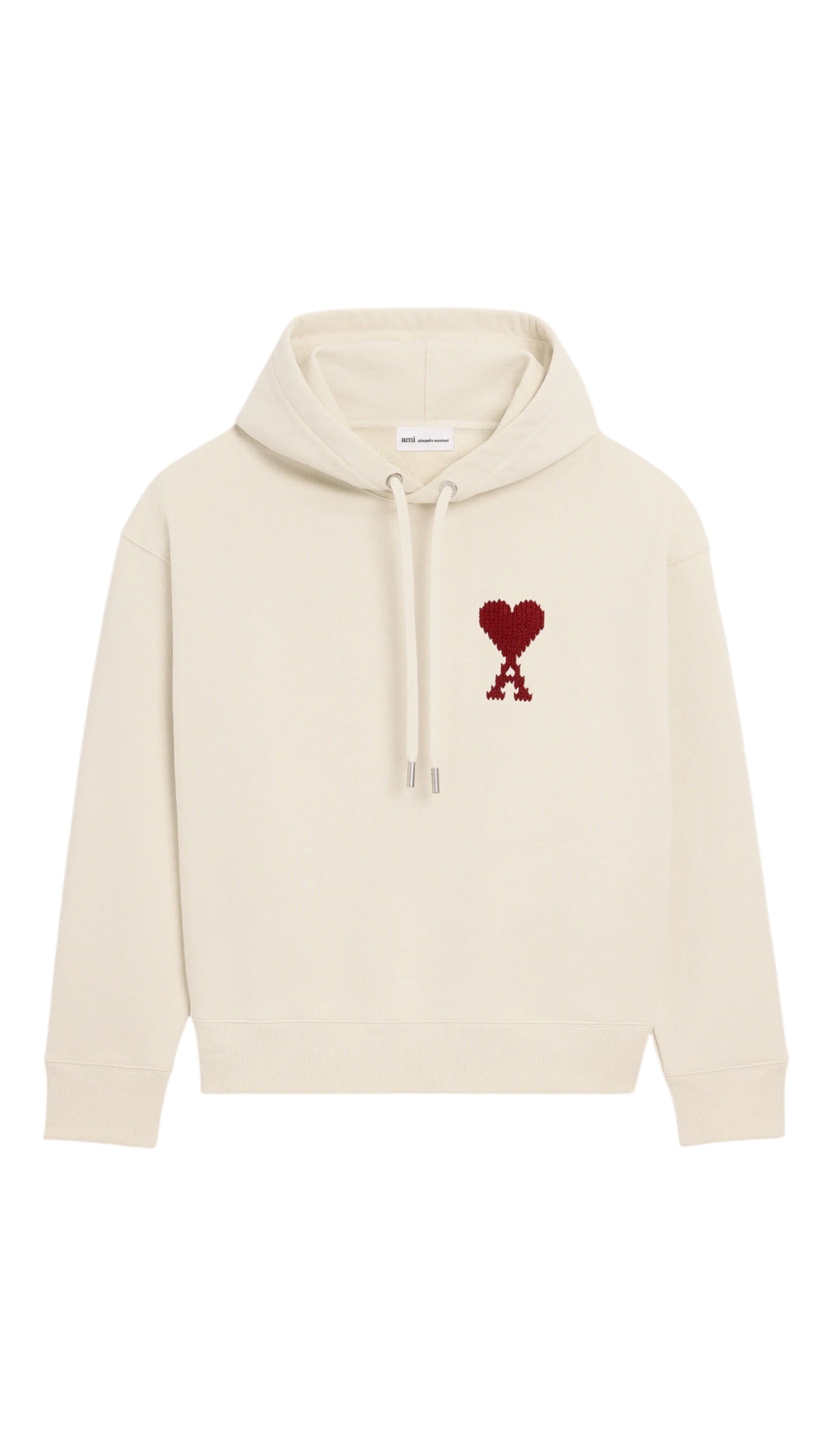 Hoodie unisexe lune soleil Ami Beige