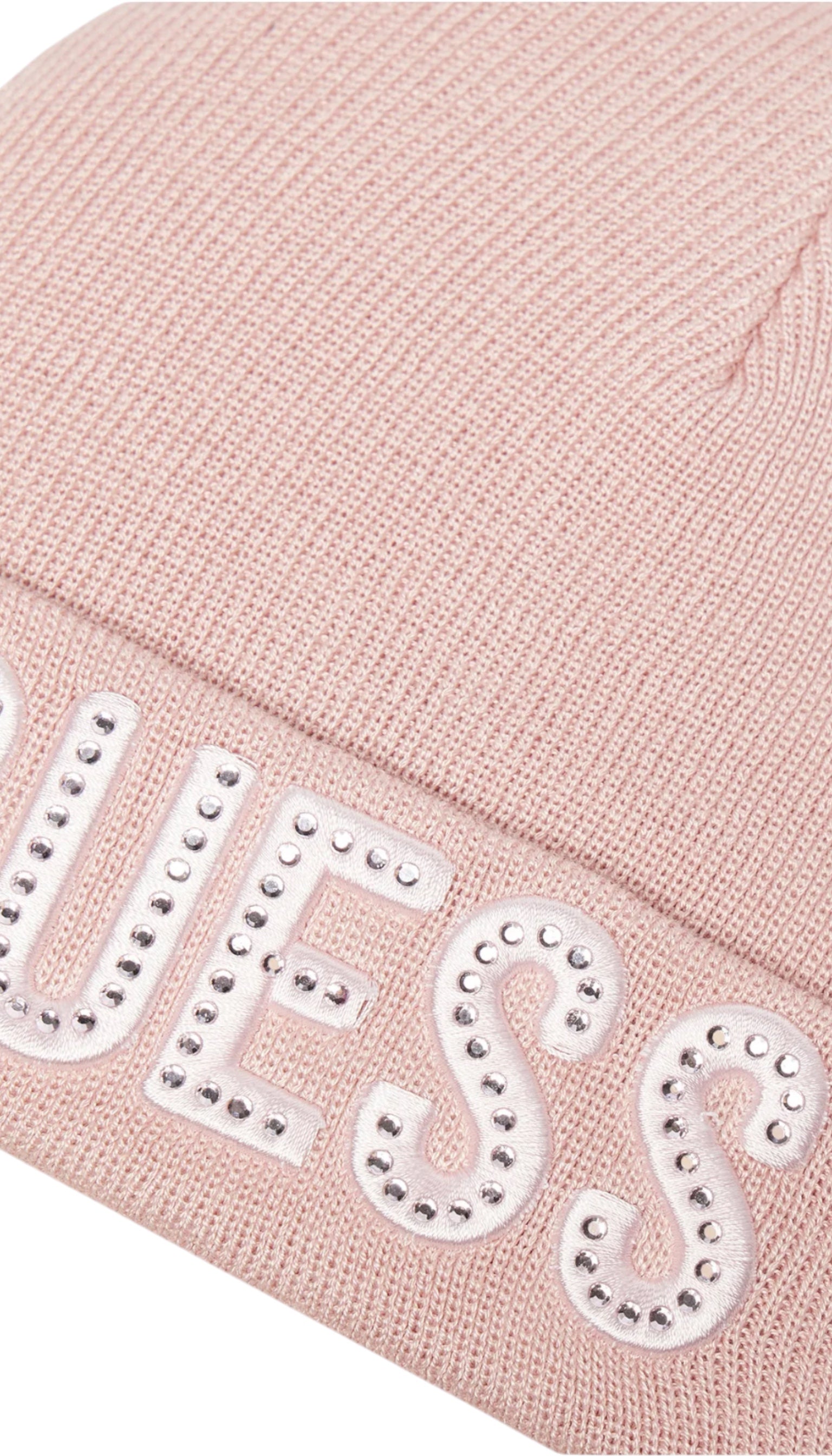 Bonnet fille Guess bébé saumon