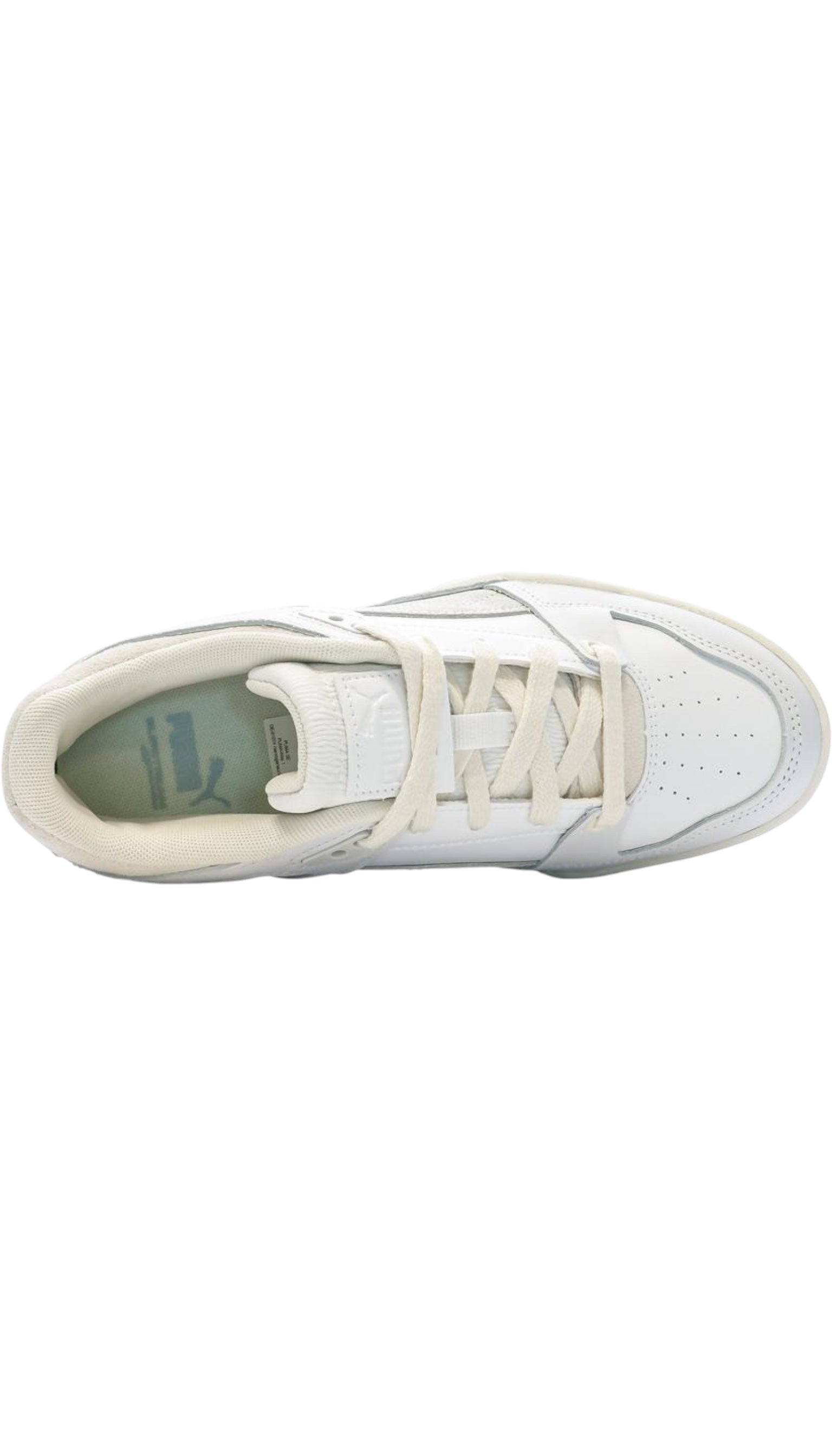 Women's White/Beige Slipstream Thrifted Puma Sneakers