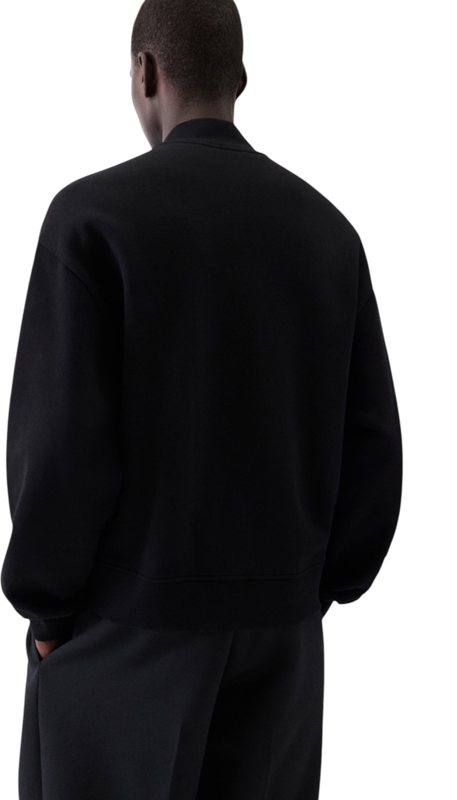 Cardigan bombers unisexe Jacquemus à Gros Grain noir