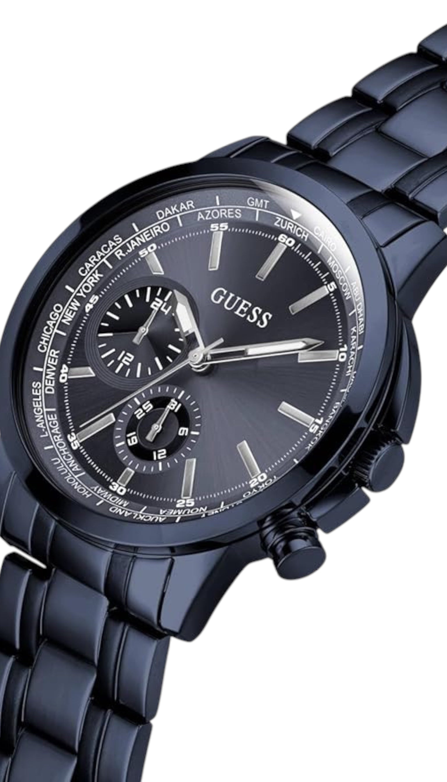 Ceas Guess GW0490G4 albastru pentru bărbați