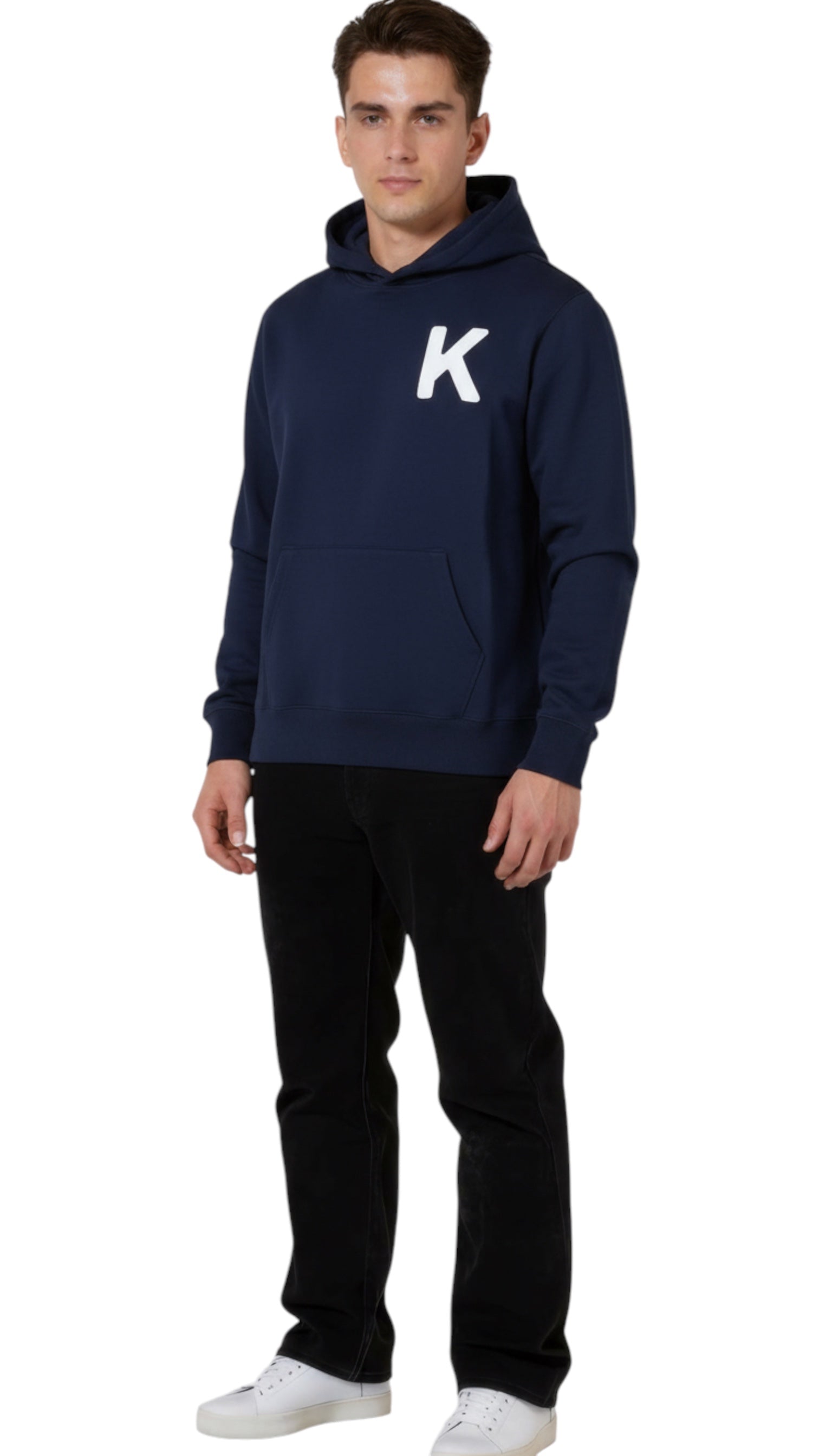 Bluza męska z kapturem oversize Lucky Tiger Kenzo