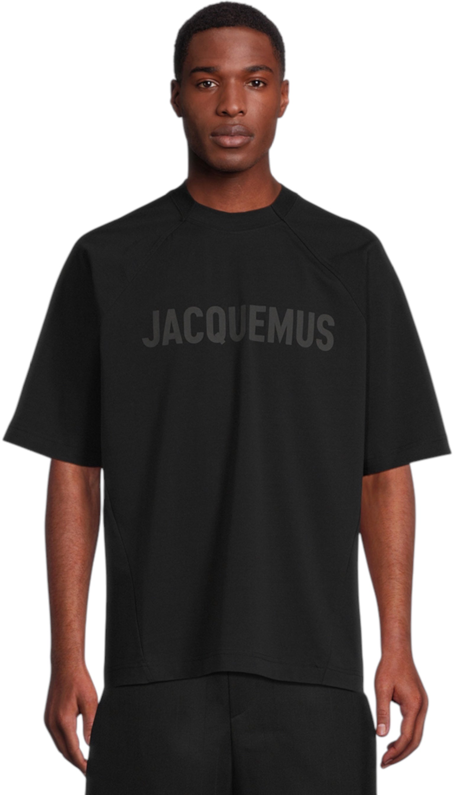 T-shirt homme Typo black Jacquemus