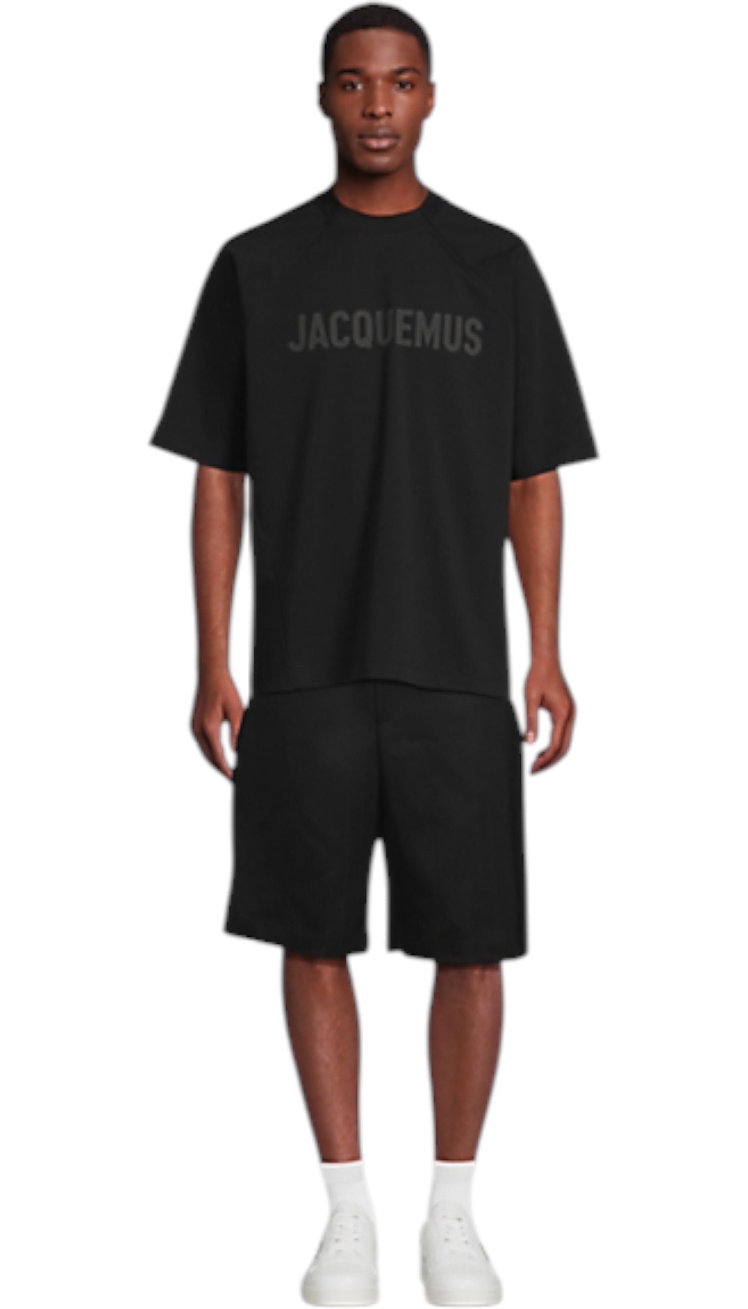T-shirt homme Typo black Jacquemus