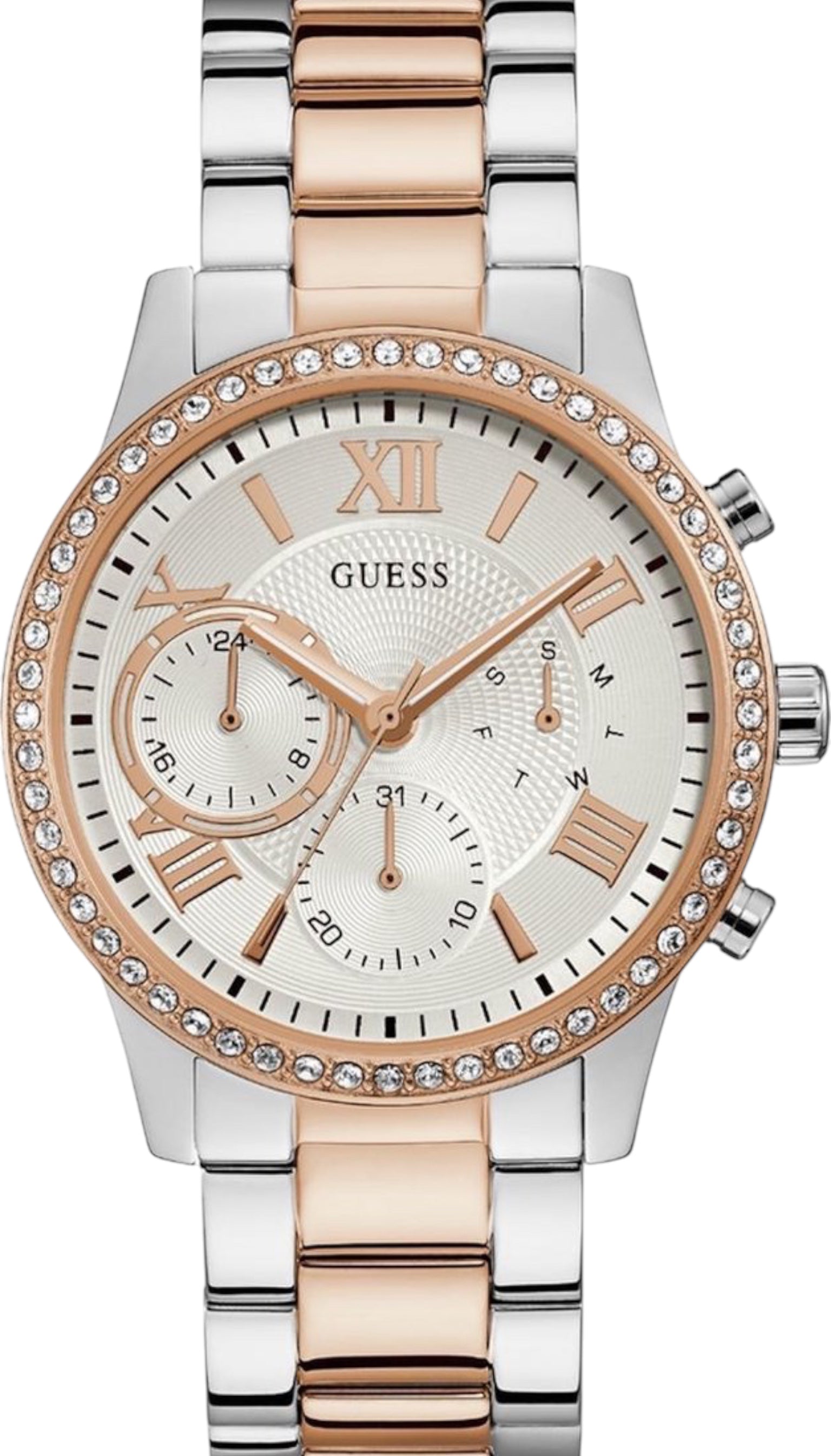 Ceas Guess U1069L4 Roz Argintiu Femei