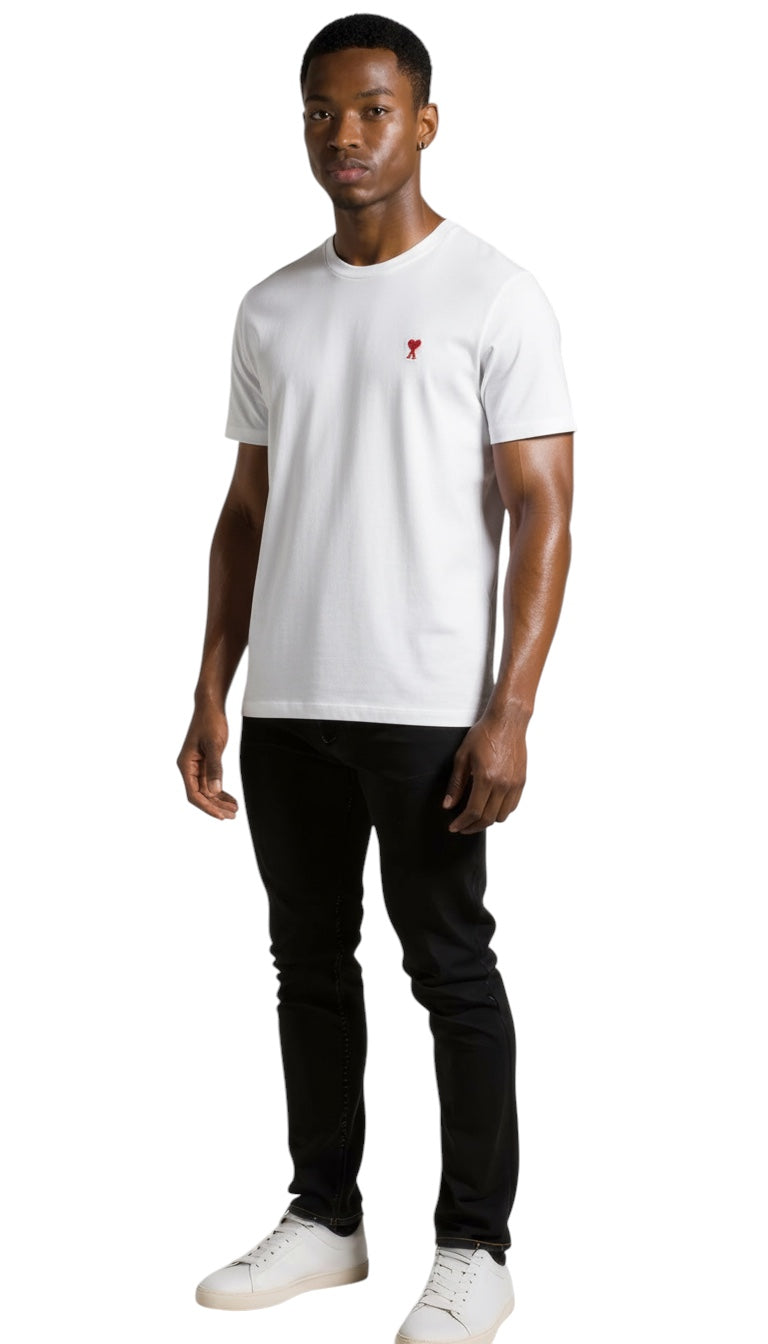 T-shirt unisexe blanc ami de coeur