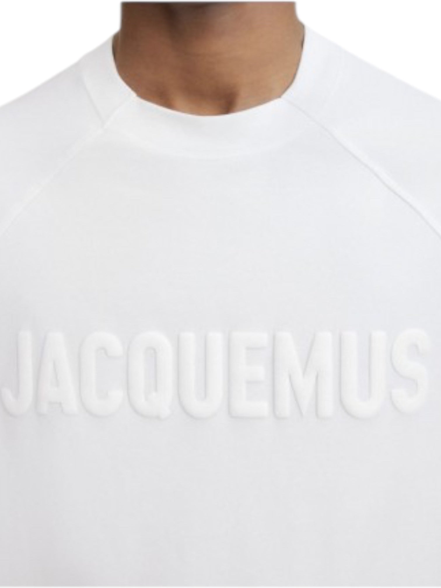 T-shirt homme Typo white Jacquemus