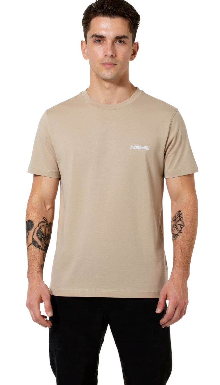 T-shirt unisexe light beige Jacquemus