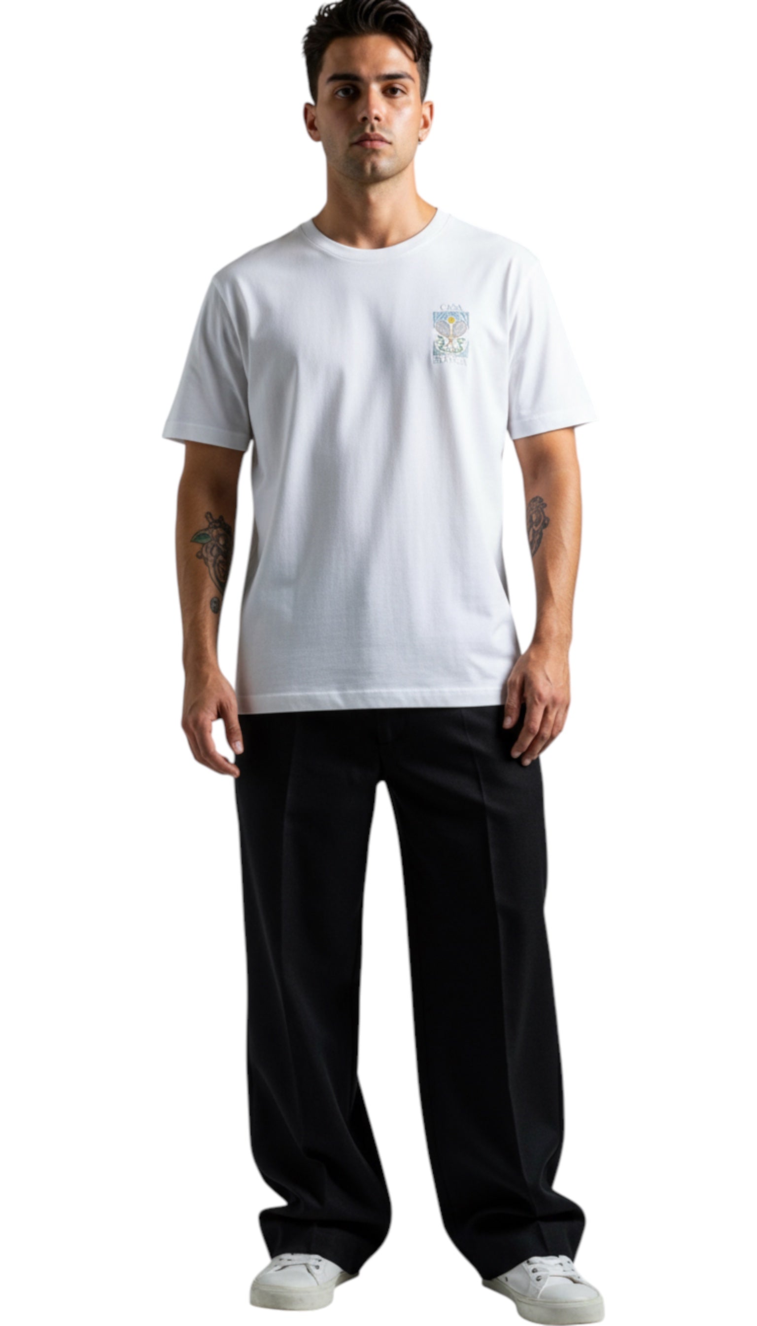 T-shirt homme White Tennis Pastelle Casablanca