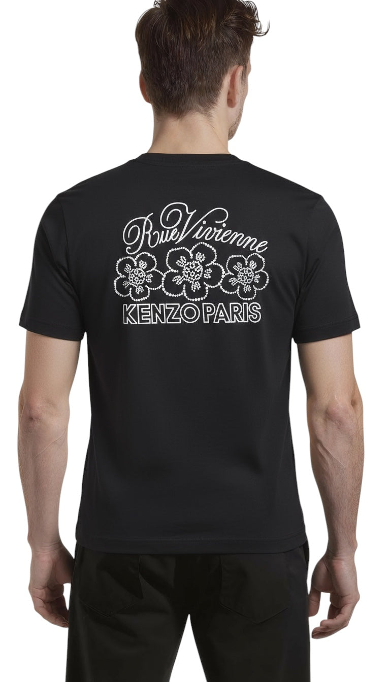 T-shirt homme Constellation Oversize Noir Kenzo