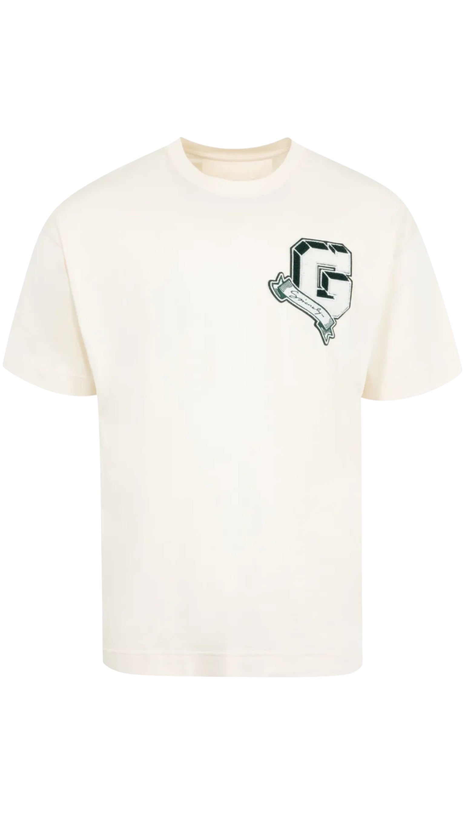 T-shirt homme blanc Cipria à logo appliqué Givenchy
