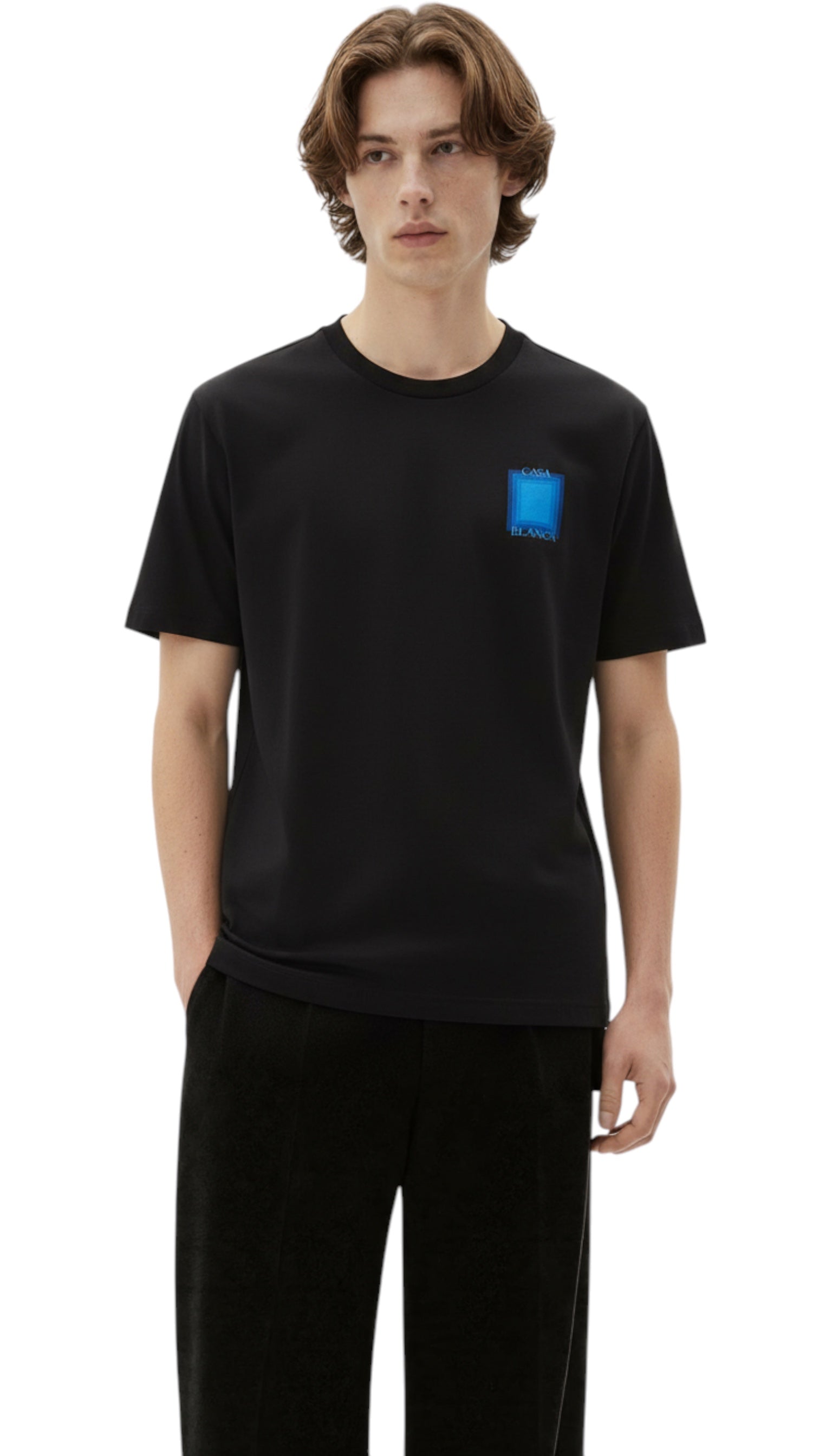 T-shirt homme Black Logo Degrade Casablanca