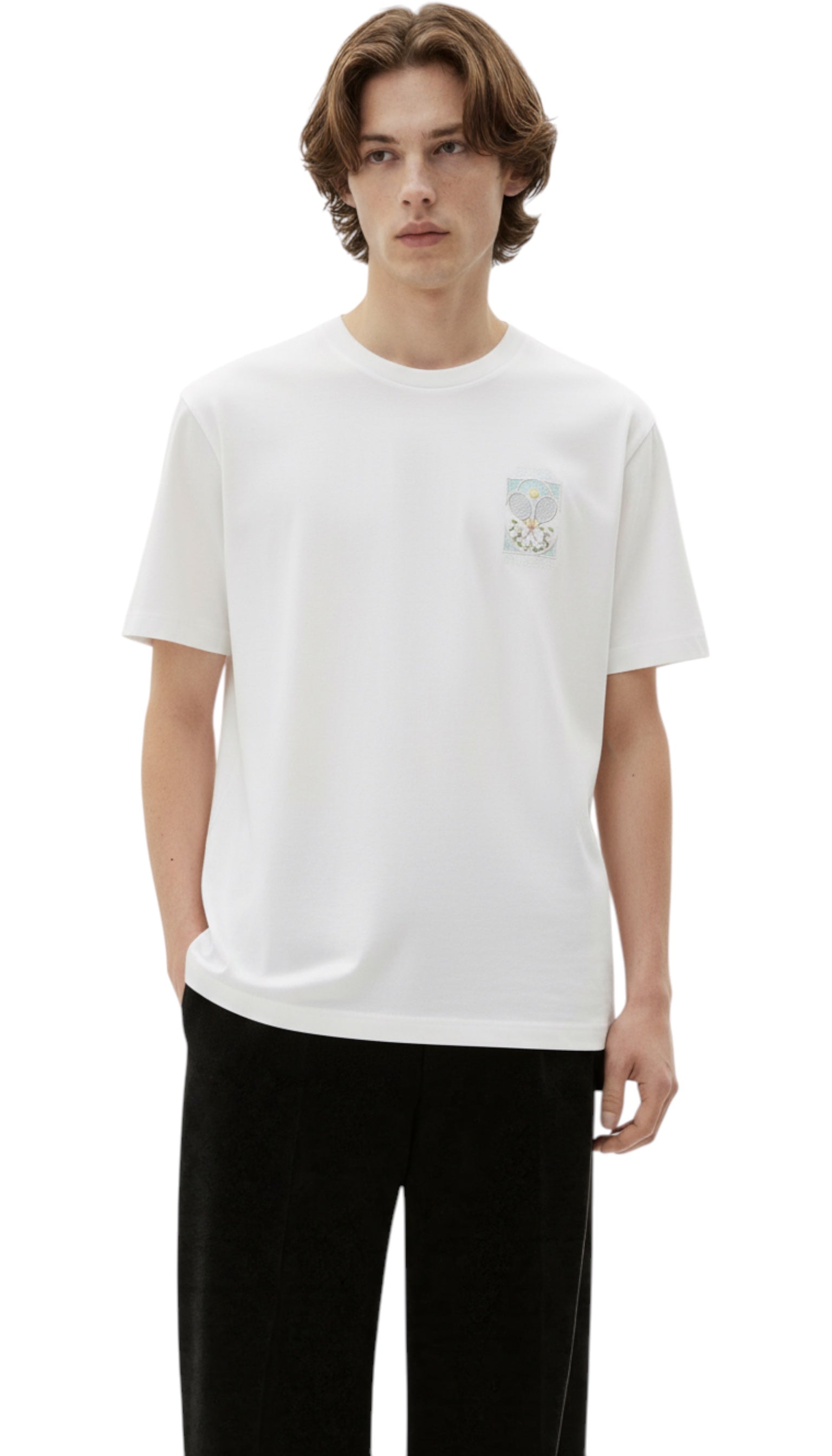 T-shirt homme White Tennis Pastelle Casablanca