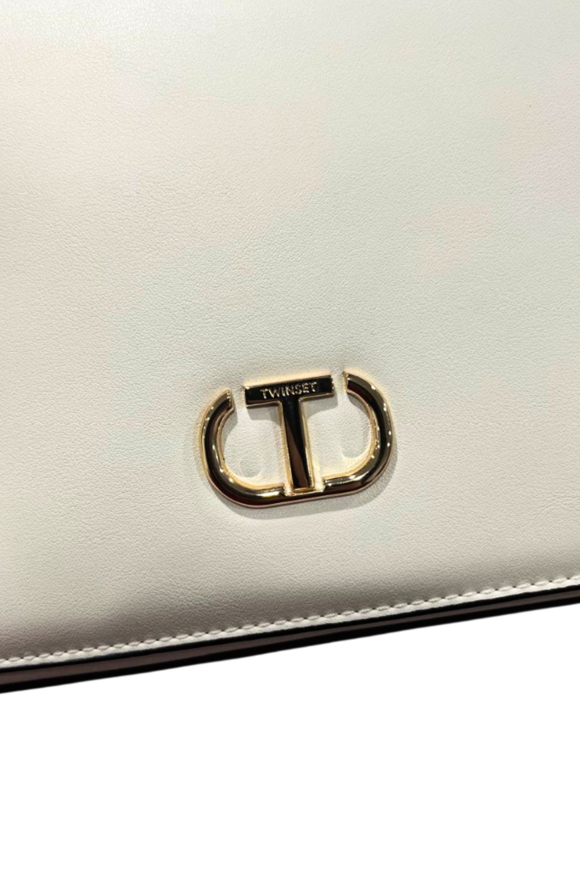 Twinset White Crossbody Bag