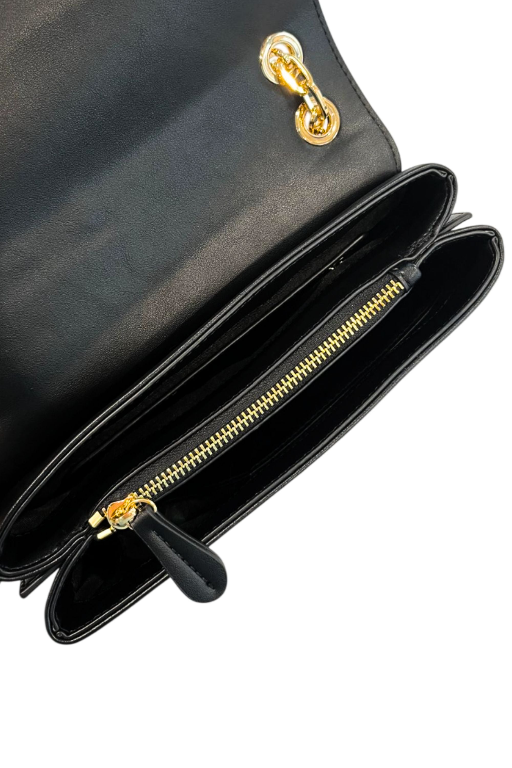Twinset Black Chain Crossbody Bag