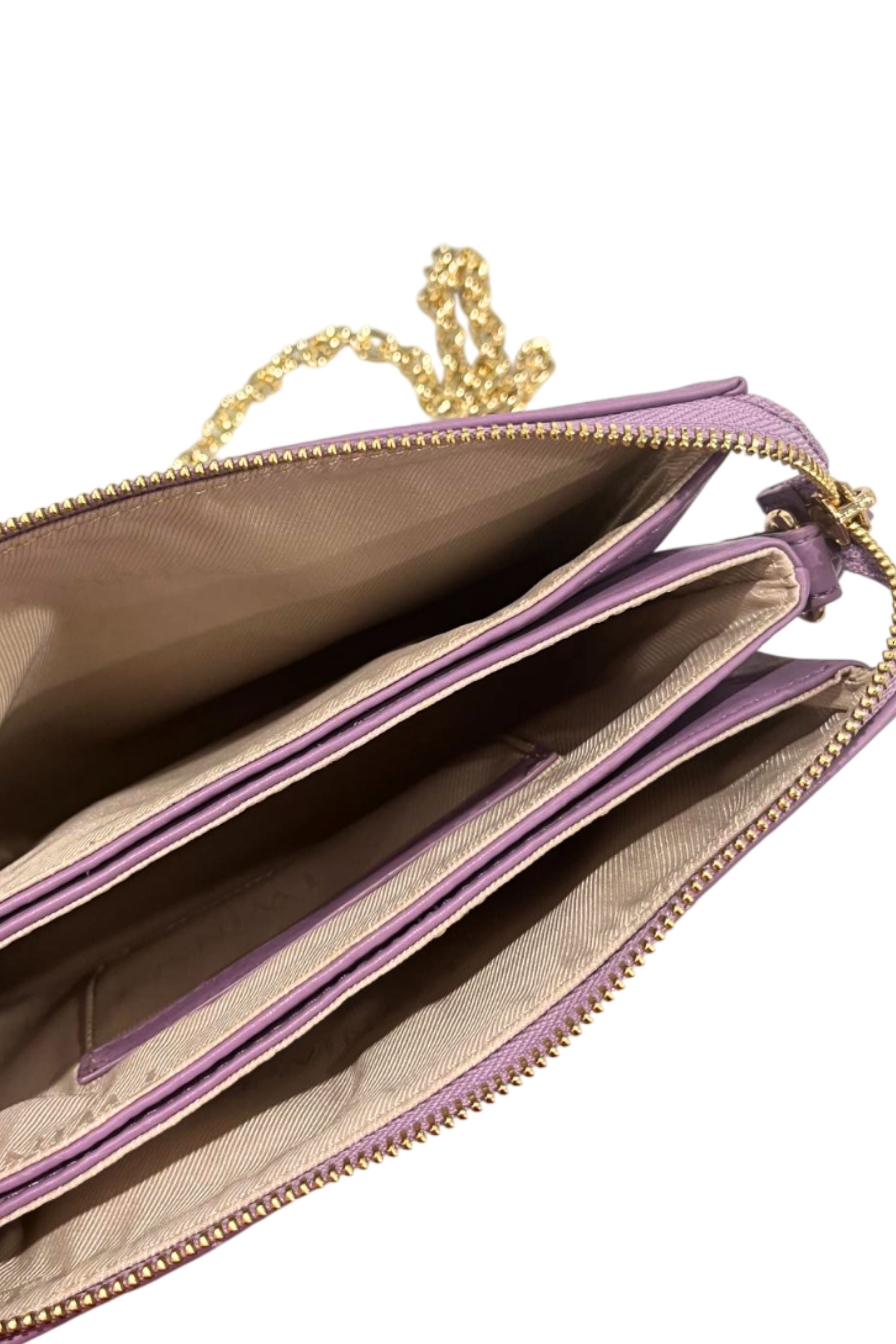 Twinset Sac Bandoulière à Chaîne Violet