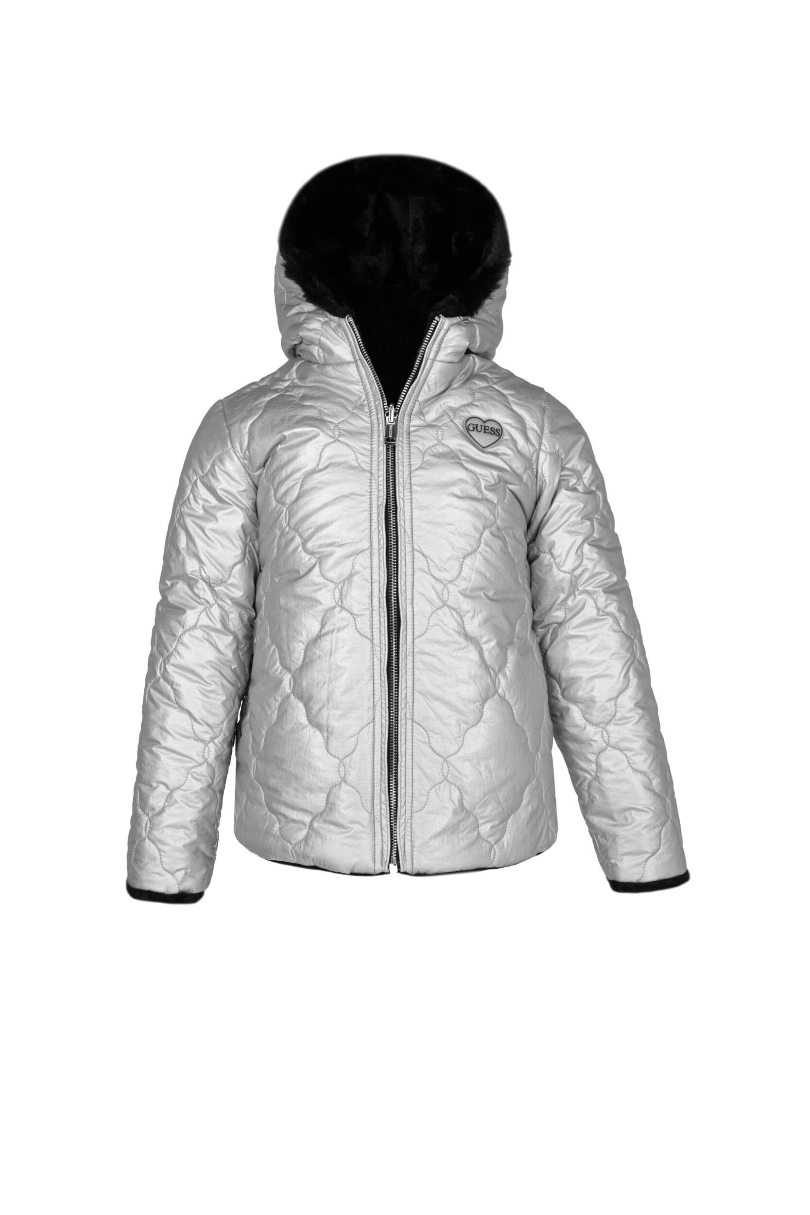 Jachetă reversibilă pentru fete Guess