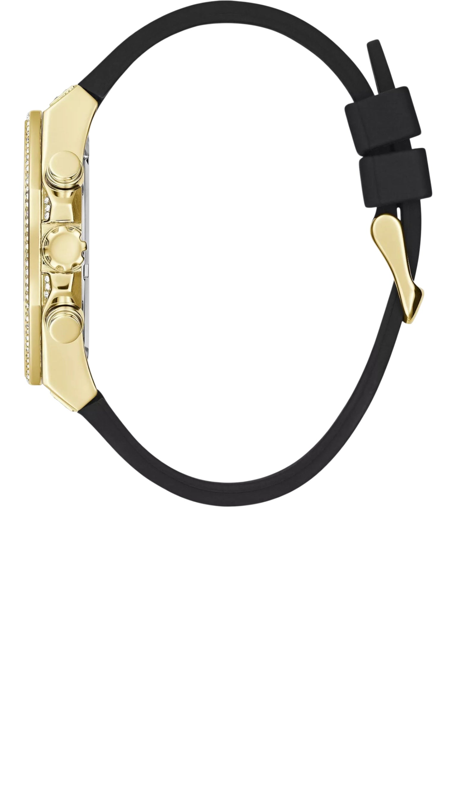 Ceas de bărbați Guess GW0518G2 Negru / Auriu